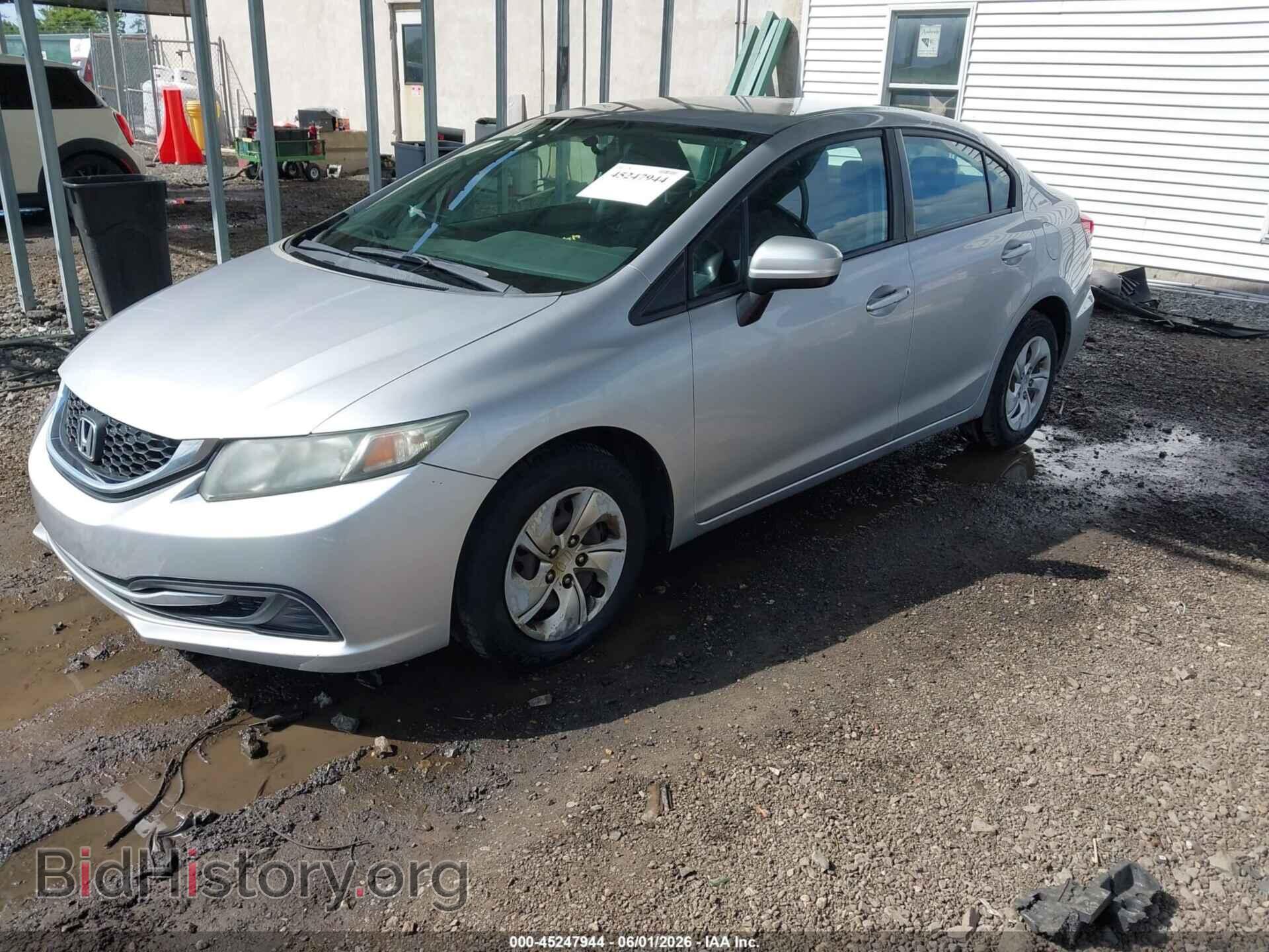 2014 HONDA CIVIC - VIN: 19XFB2F52EE266055 - Фото 2