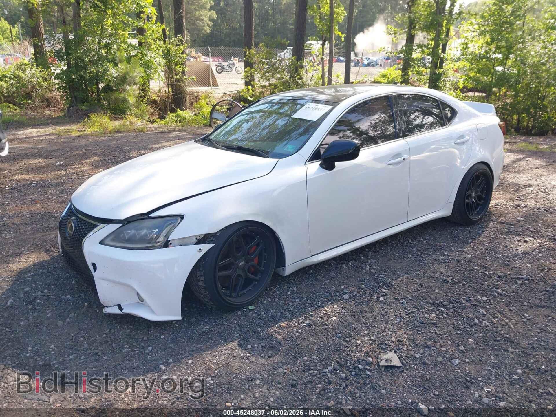 2008 LEXUS IS 350 - VIN: JTHBE262582014585 - Фото 2