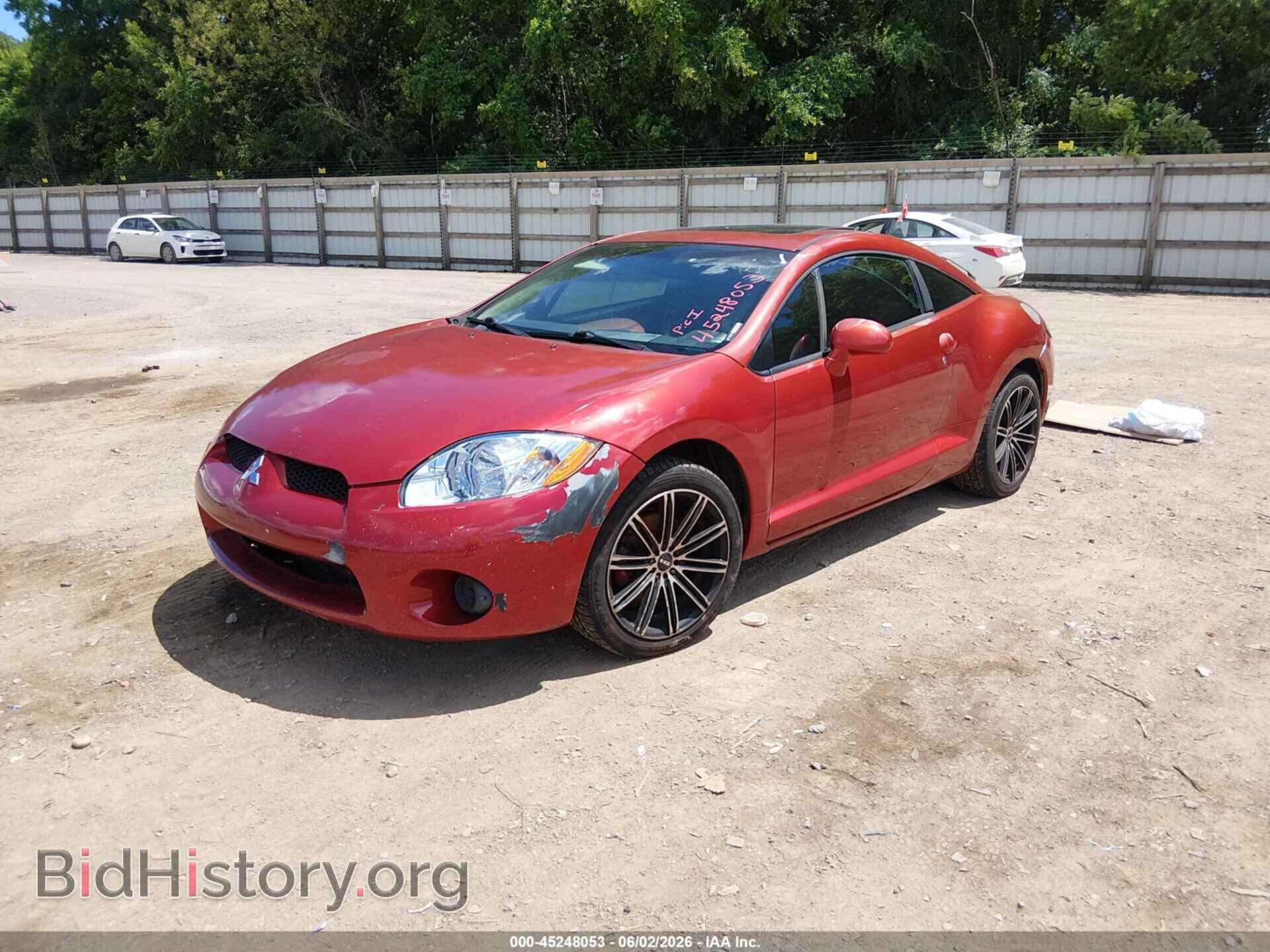 2008 MITSUBISHI ECLIPSE - VIN: 4A3AK64T68E027432 - Фото 2