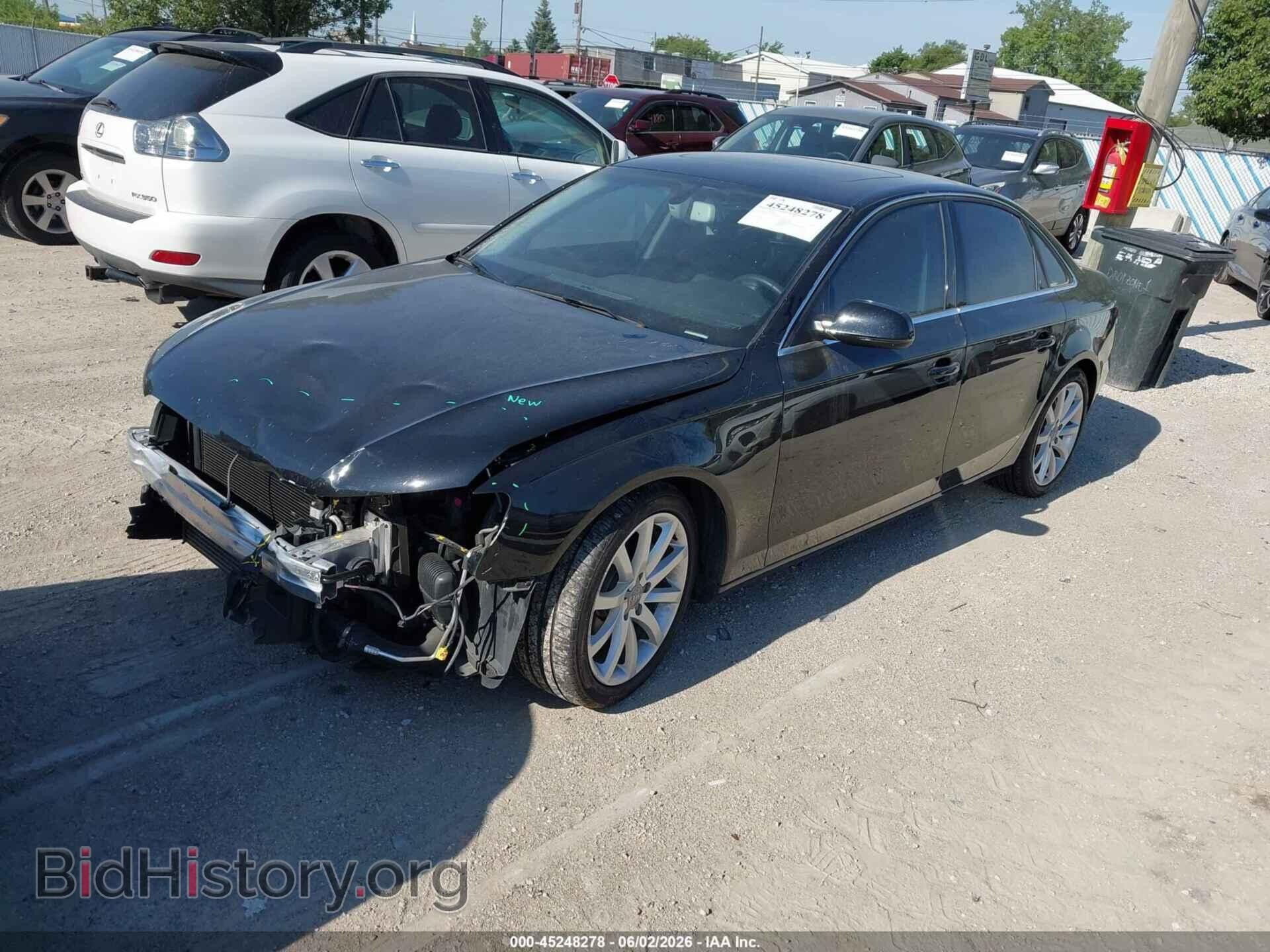 2013 AUDI A4 - VIN: WAUKFBFL5DN041654 - Photo 2