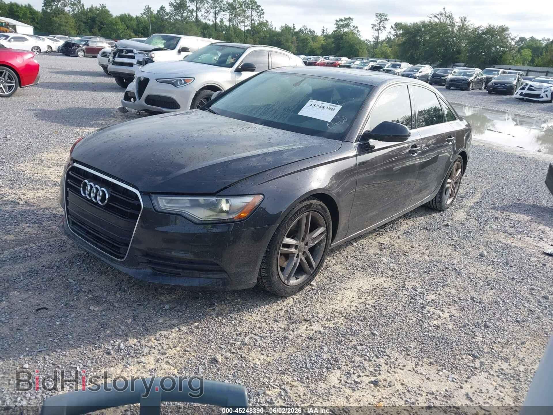 2012 AUDI A6 - VIN: WAUDFAFC0CN143218 - Фото 2