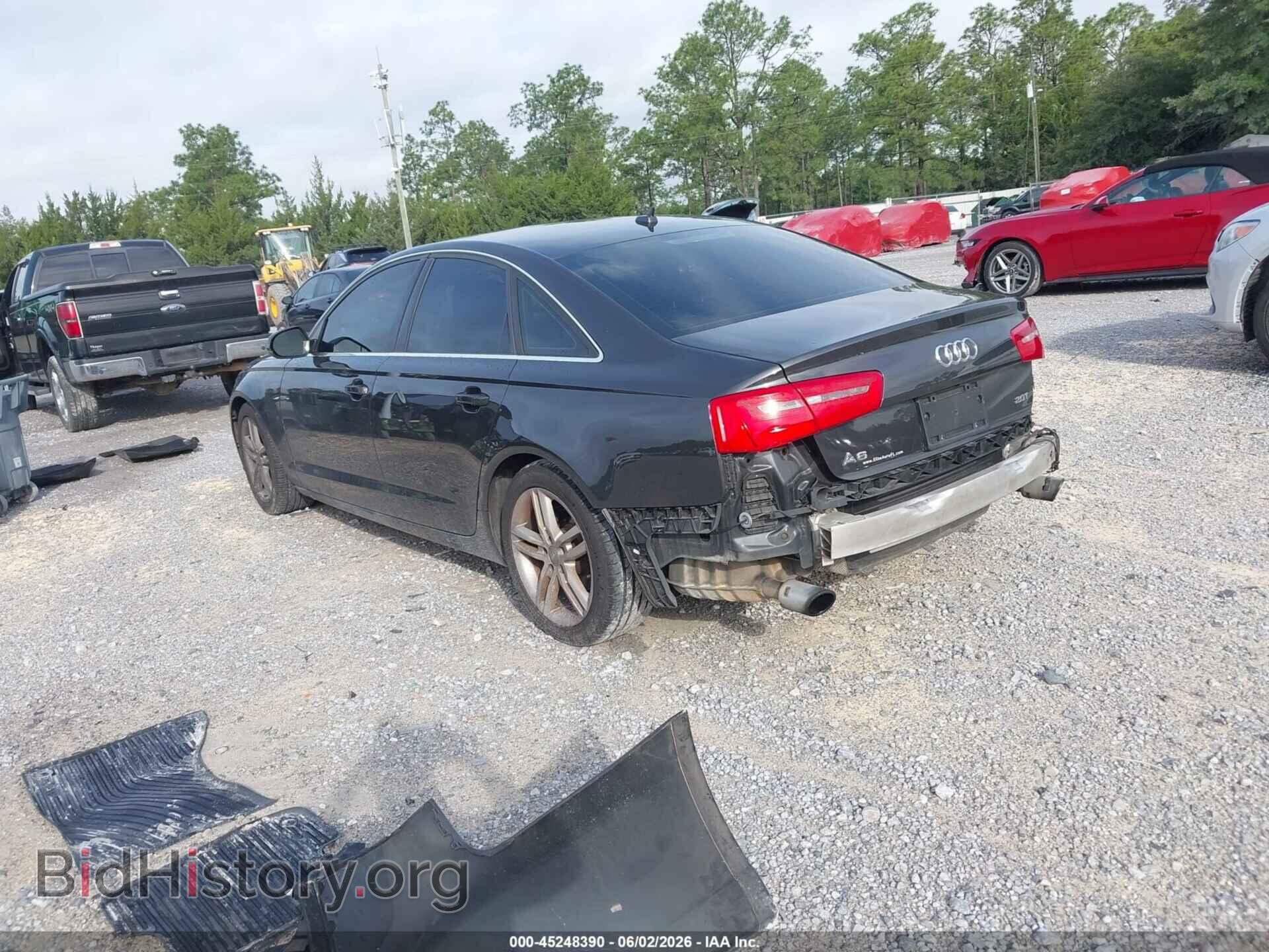 2012 AUDI A6 - VIN: WAUDFAFC0CN143218 - Фото 3