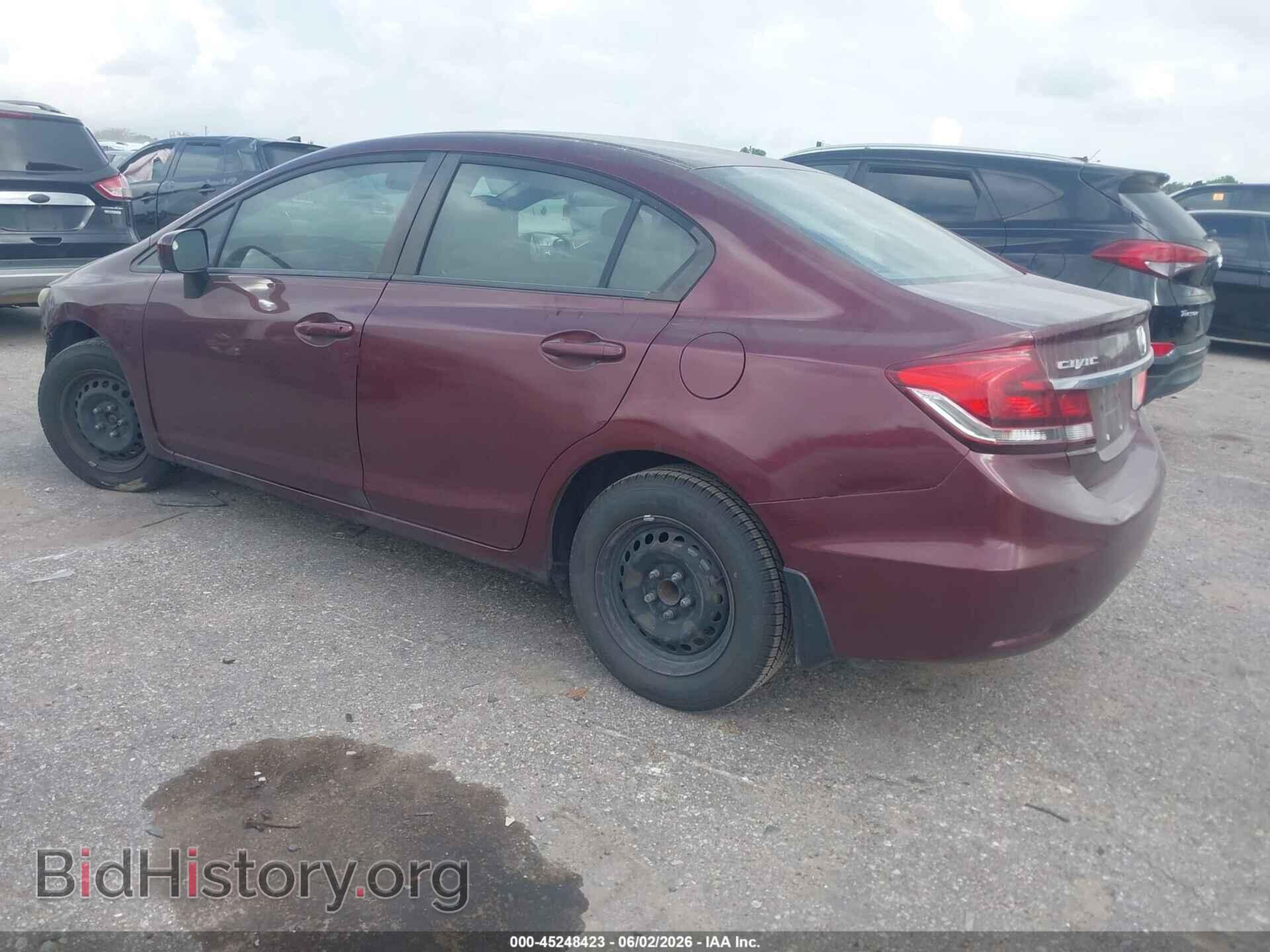 2014 HONDA CIVIC - VIN: 19XFB2F5XEE208727 - Фото 3