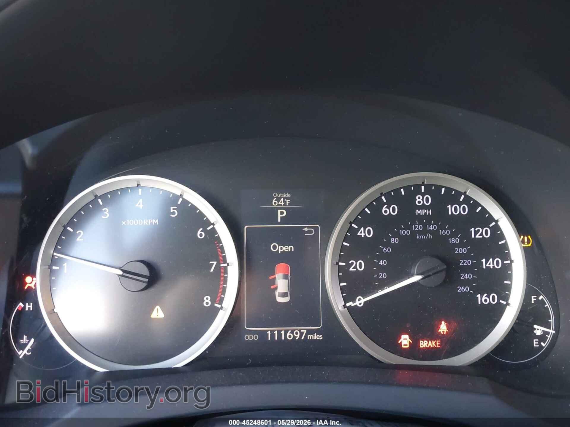 2014 LEXUS IS 250 - VIN: JTHBF1D27E5008727 - Фото 7