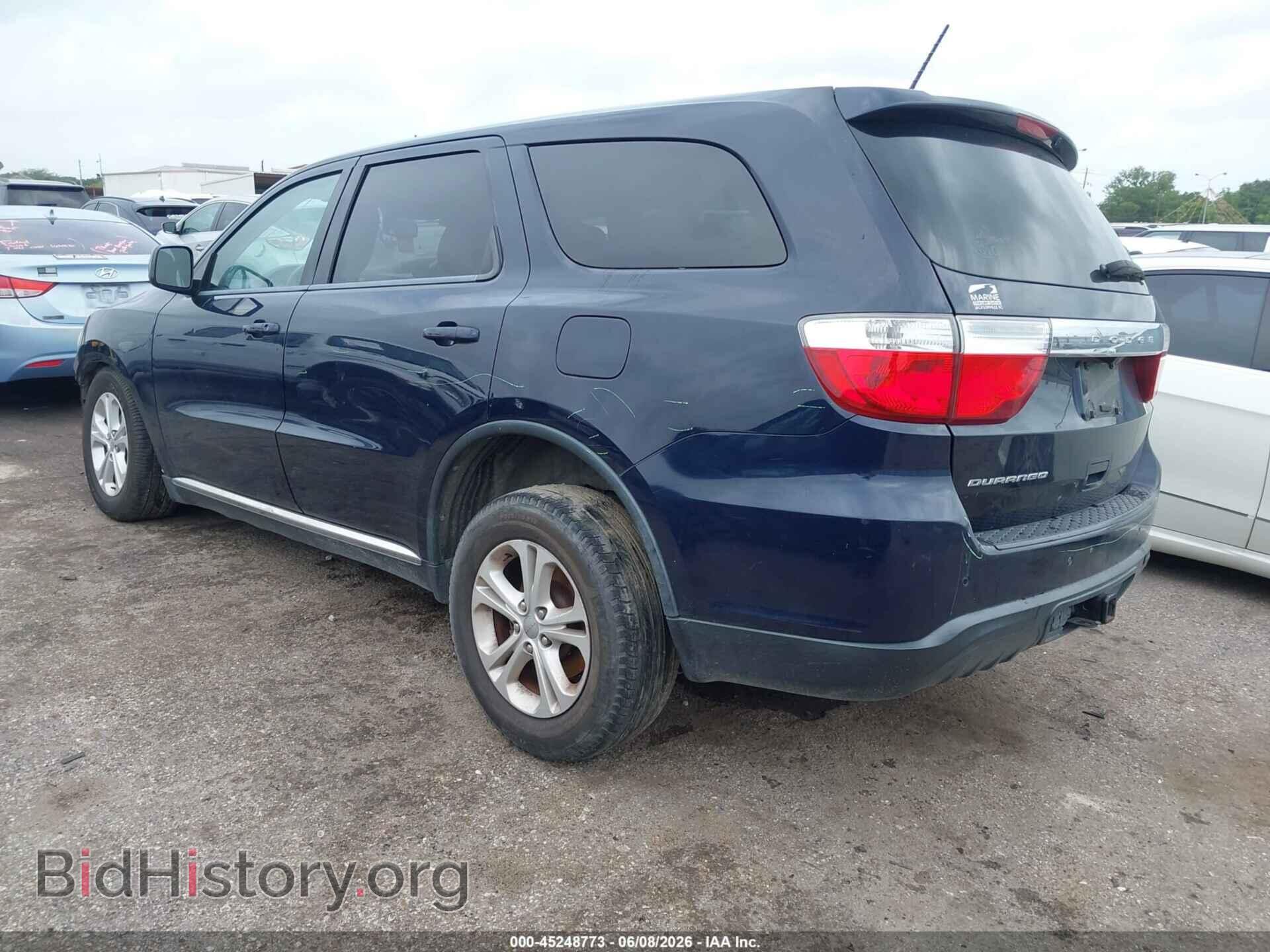 2013 DODGE DURANGO - VIN: 1C4RDHAGXDC696635 - Фото 3