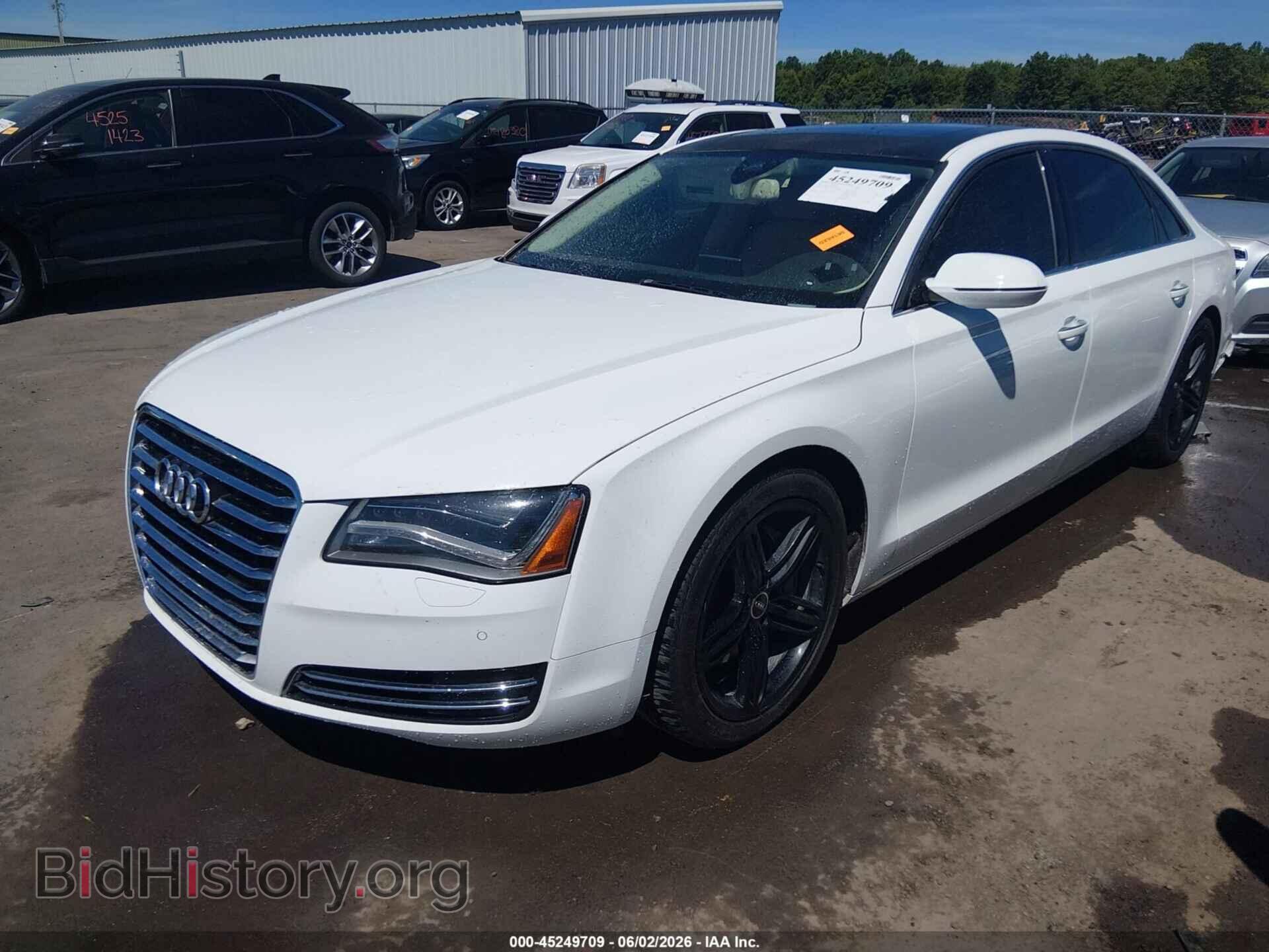 2013 AUDI A8 L - VIN: WAURGAFD7DN001154 - Фото 2