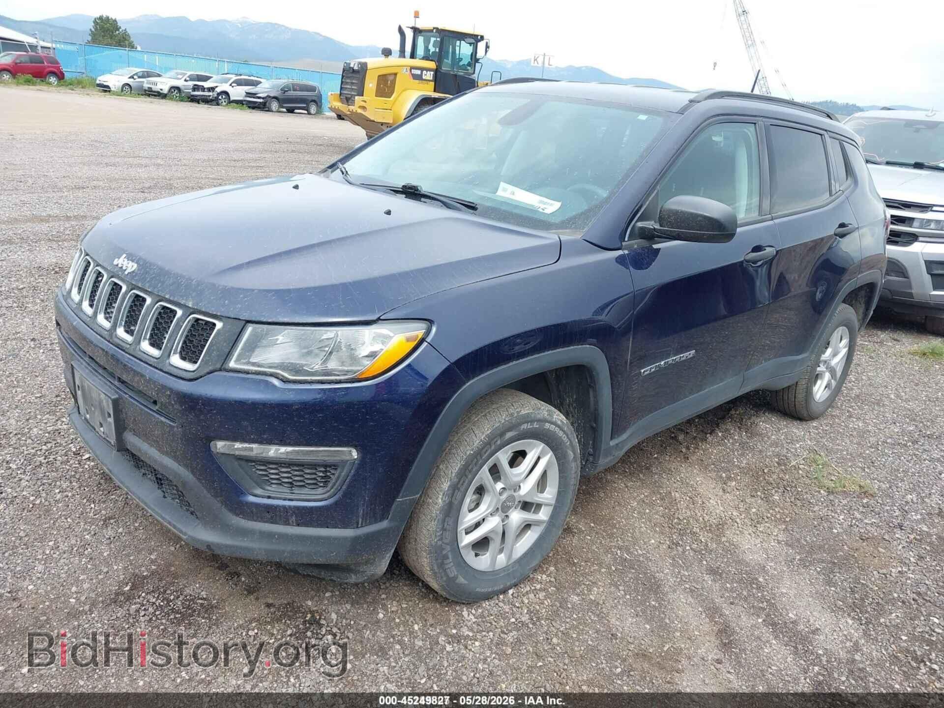 2018 JEEP COMPASS - VIN: 3C4NJDAB9JT413761 - Фото 2