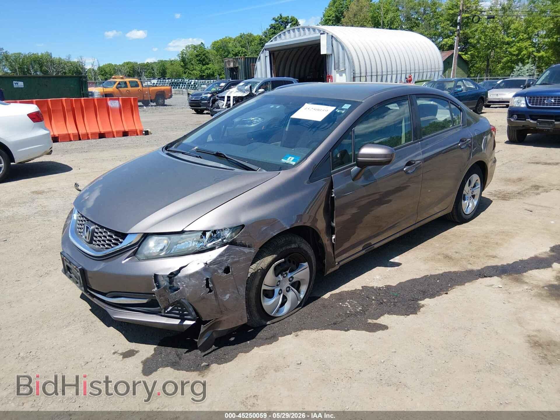 2014 HONDA CIVIC - VIN: 2HGFB2F50EH559085 - Фото 2