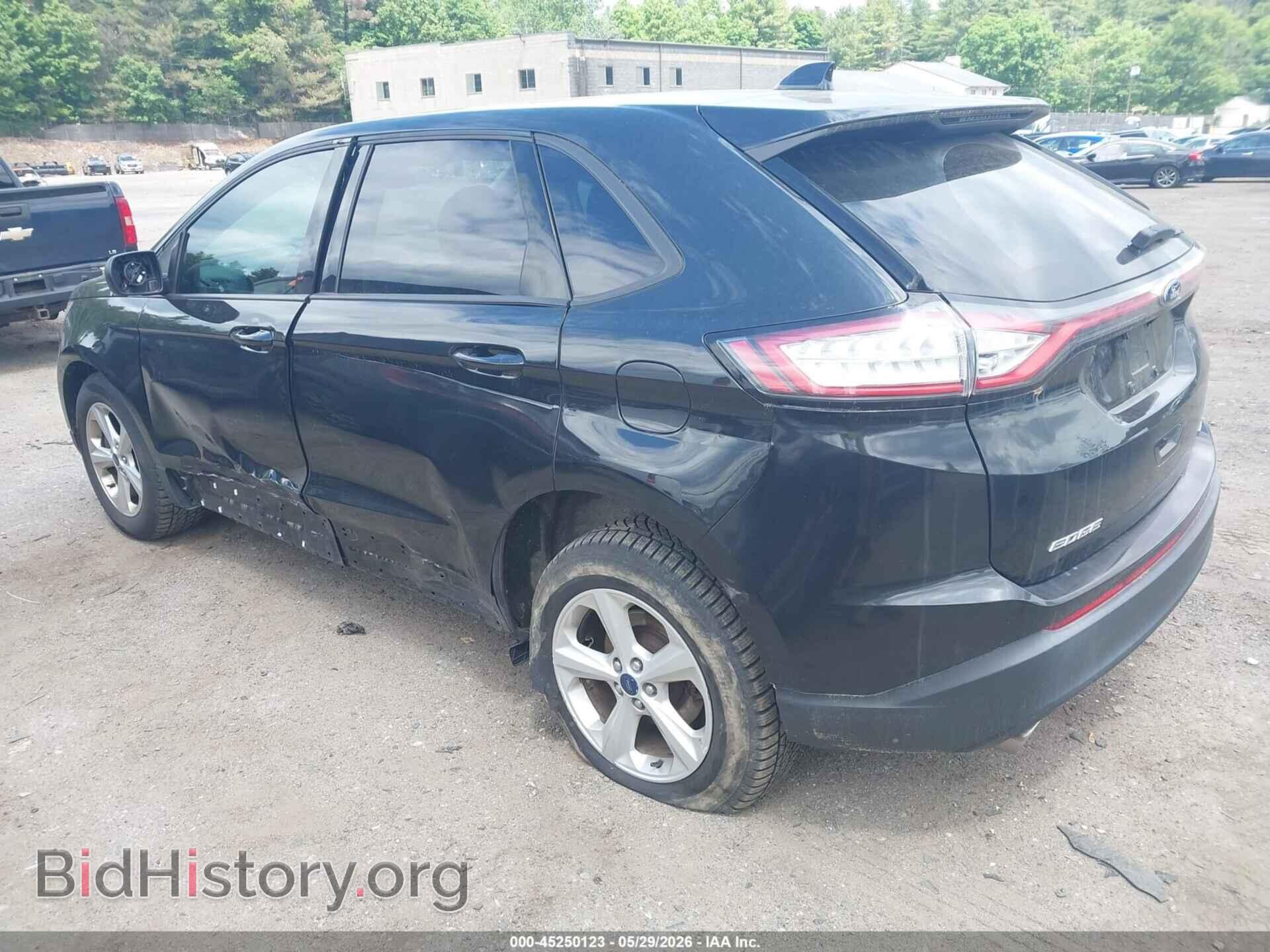 2015 FORD EDGE - VIN: 2FMTK4G99FBC15575 - Фото 3