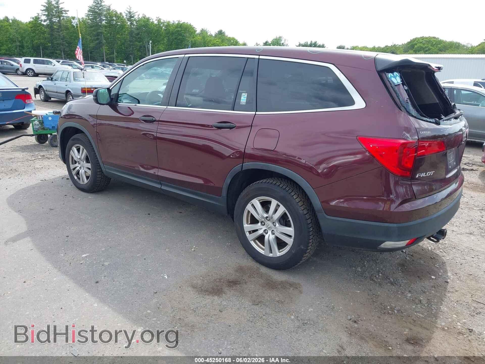 2016 HONDA PILOT - VIN: 5FNYF6H10GB094958 - Фото 3