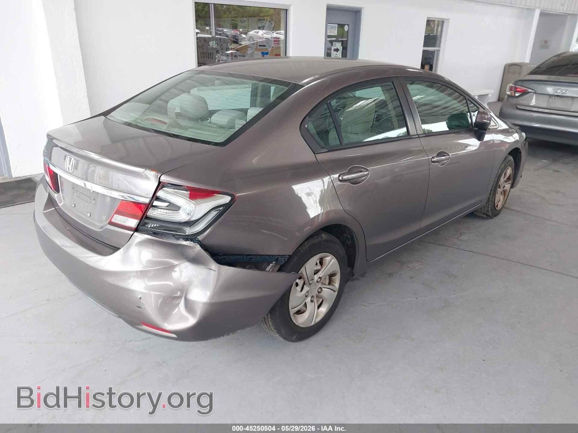 2015 HONDA CIVIC - VIN: 19XFB2F55FE008369 - Фото 4