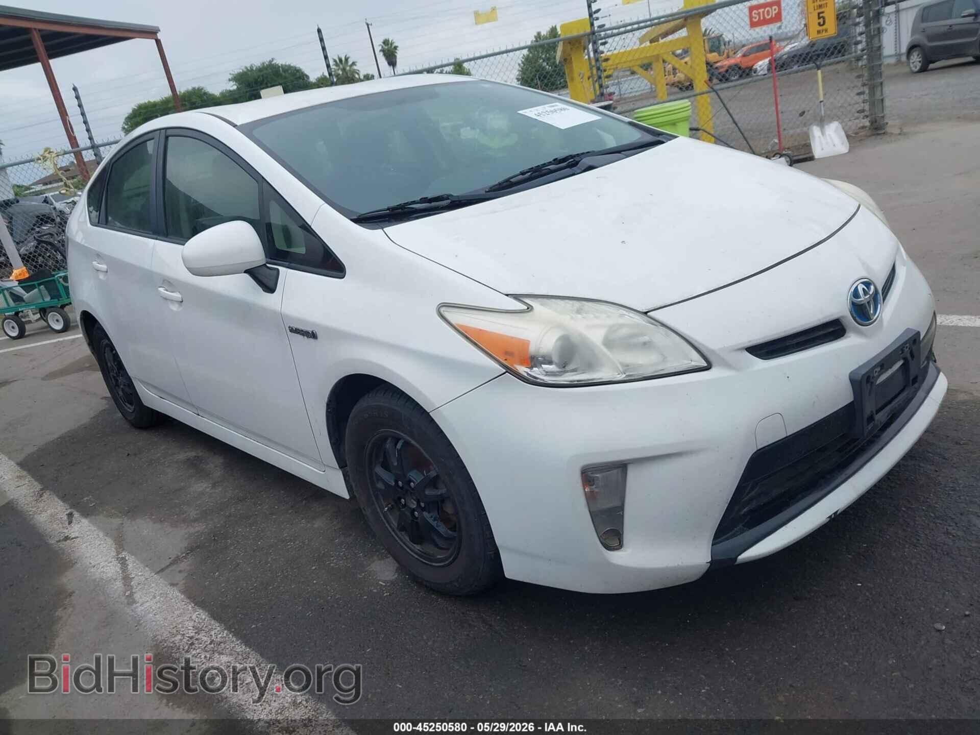 Photo JTDKN3DU4E1830295 - TOYOTA PRIUS 2014