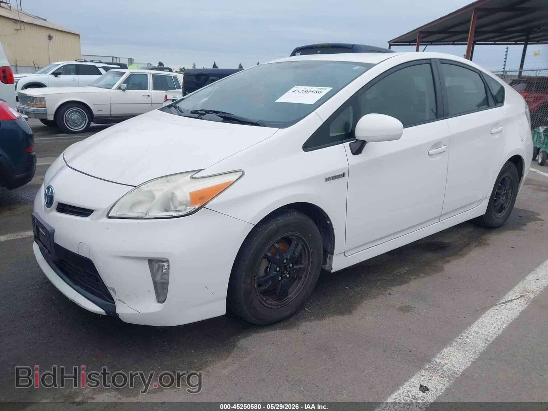 2014 TOYOTA PRIUS - VIN: JTDKN3DU4E1830295 - Фото 2