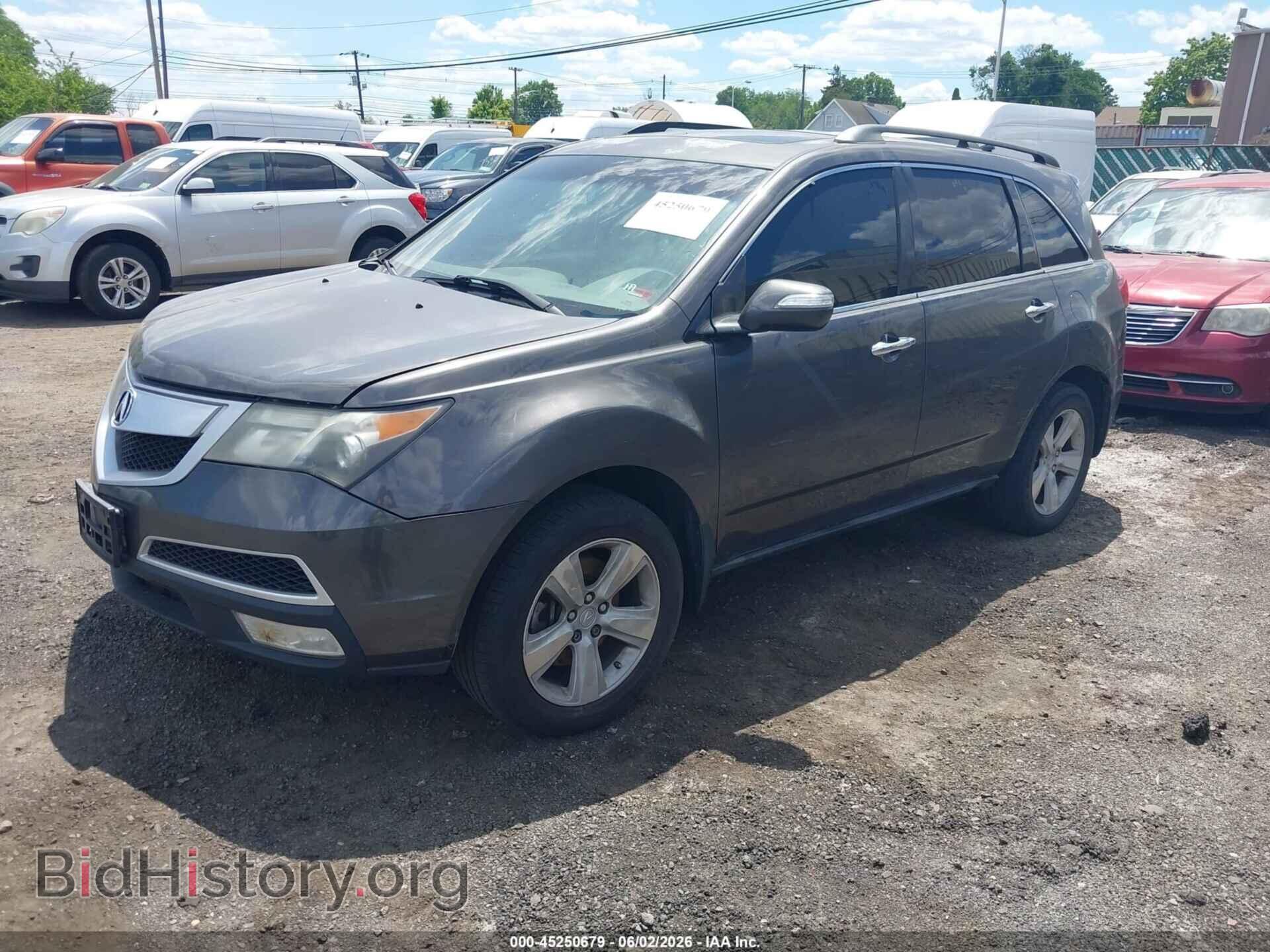 2011 ACURA MDX - VIN: 2HNYD2H23BH504012 - Фото 2