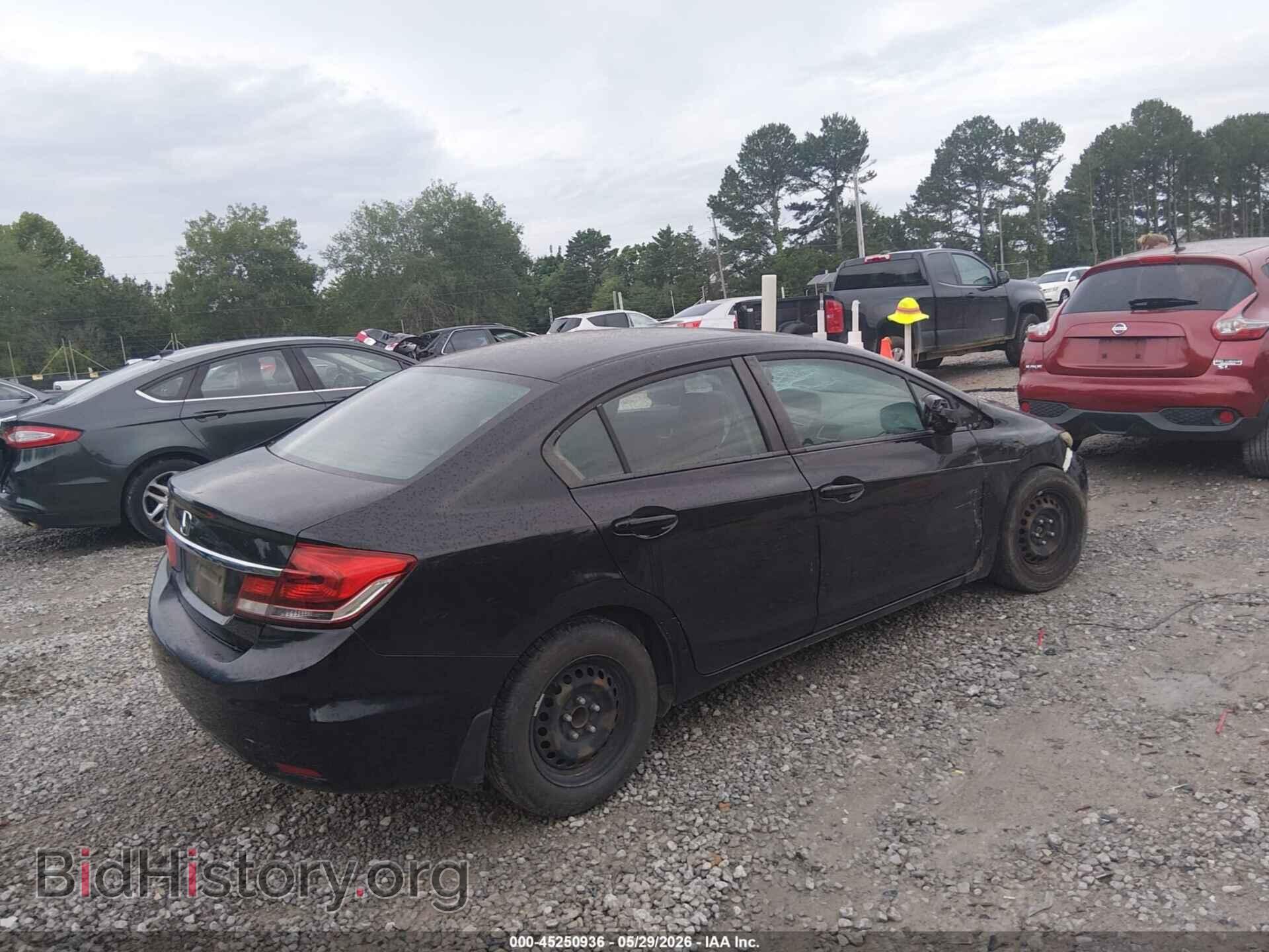 2013 HONDA CIVIC - VIN: 19XFB2F51DE042581 - Фото 4