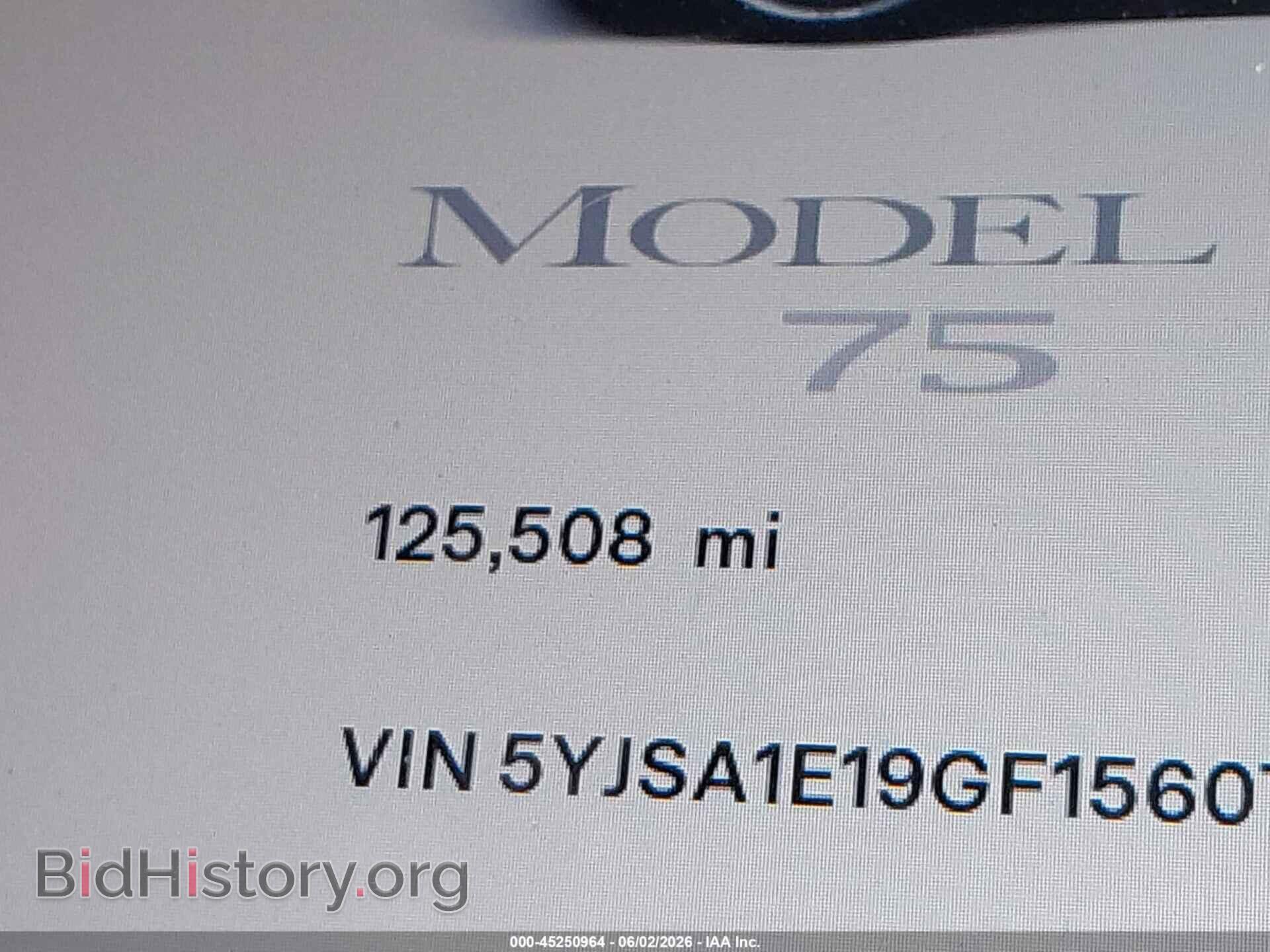 2016 TESLA MODEL S - VIN: 5YJSA1E19GF156076 - Фото 14