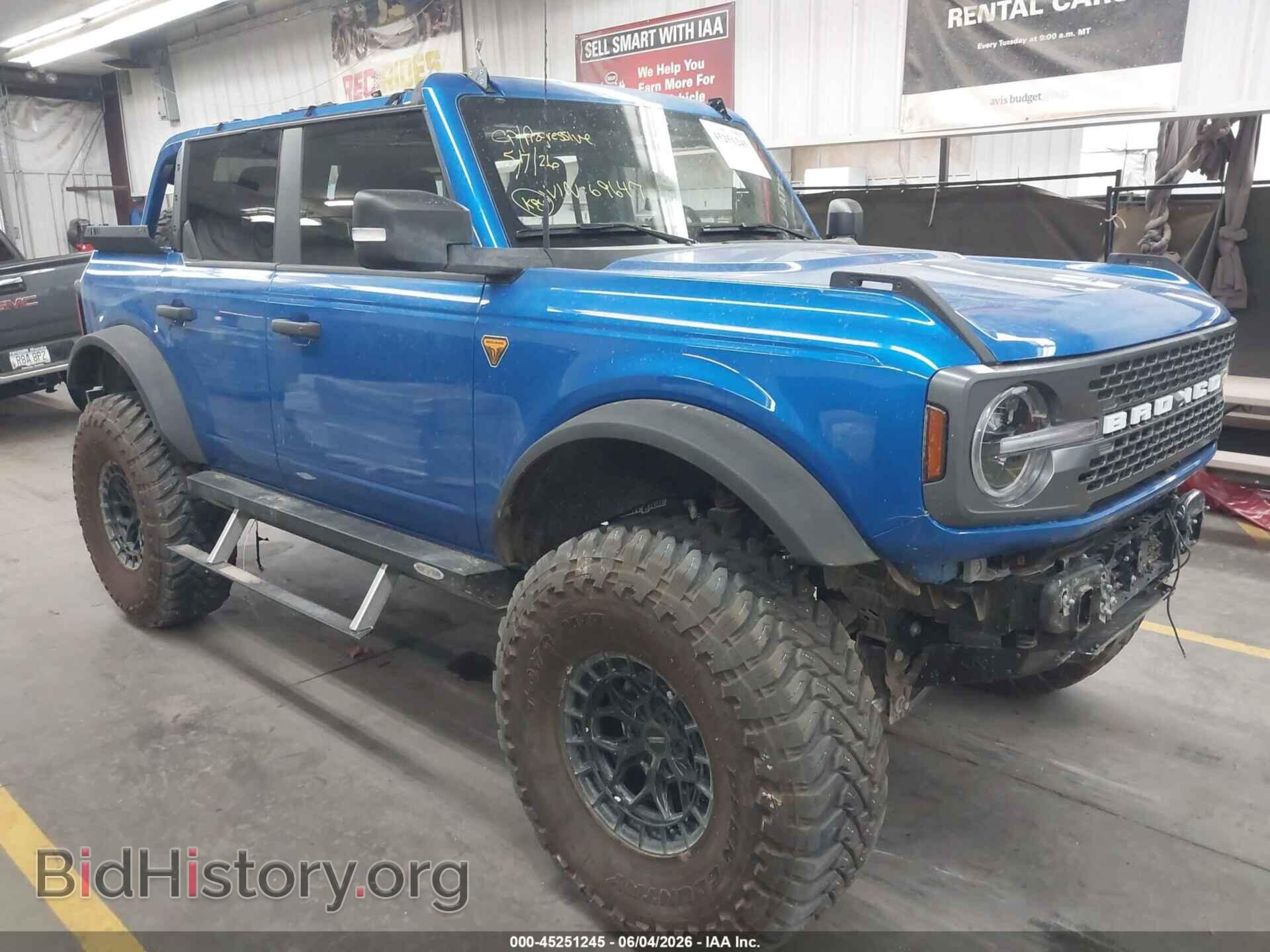 Фотография 1FMEE9BP4SLA69647 - FORD BRONCO 2025