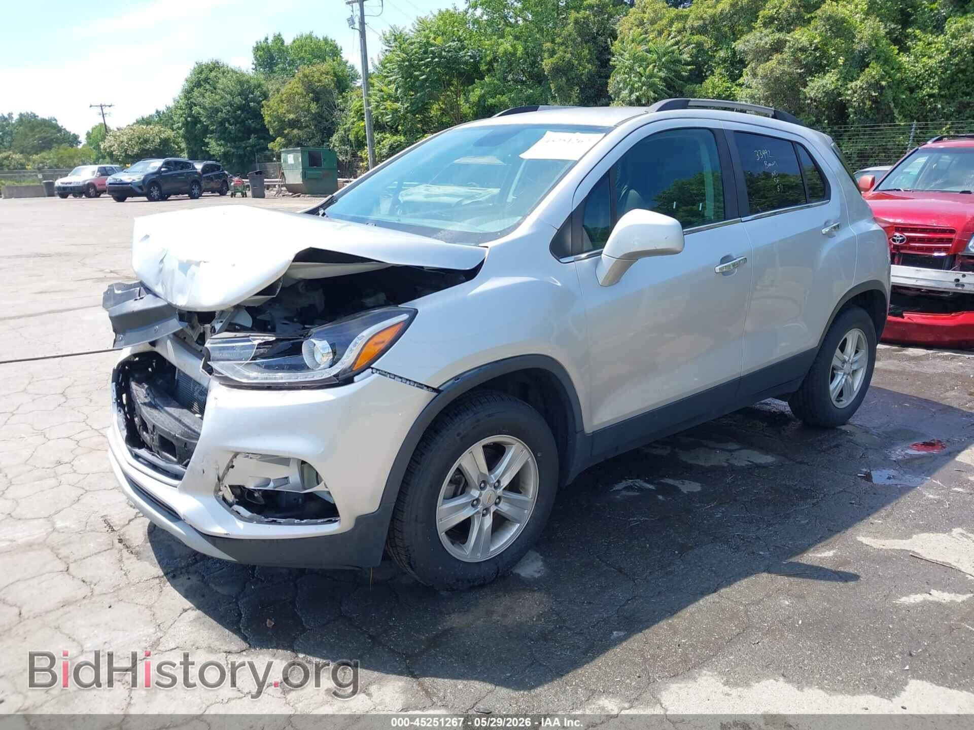 2019 CHEVROLET TRAX - VIN: KL7CJPSB7KB838192 - Фото 2