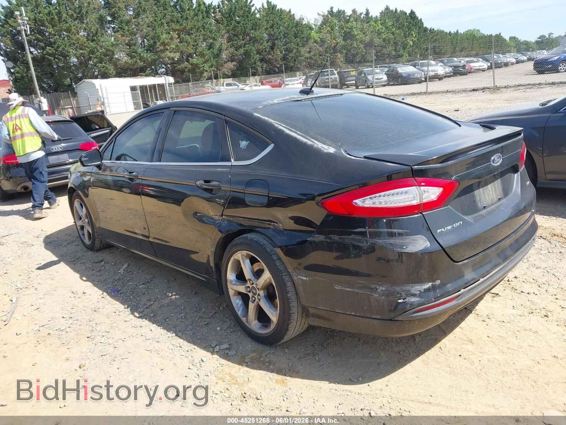 2014 FORD FUSION - VIN: 1FA6P0H76E5370229 - Фото 3