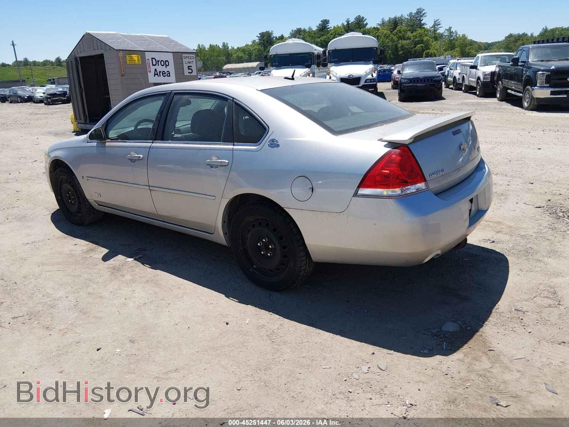 2006 CHEVROLET IMPALA - VIN: 2G1WD58C169360184 - Фото 3