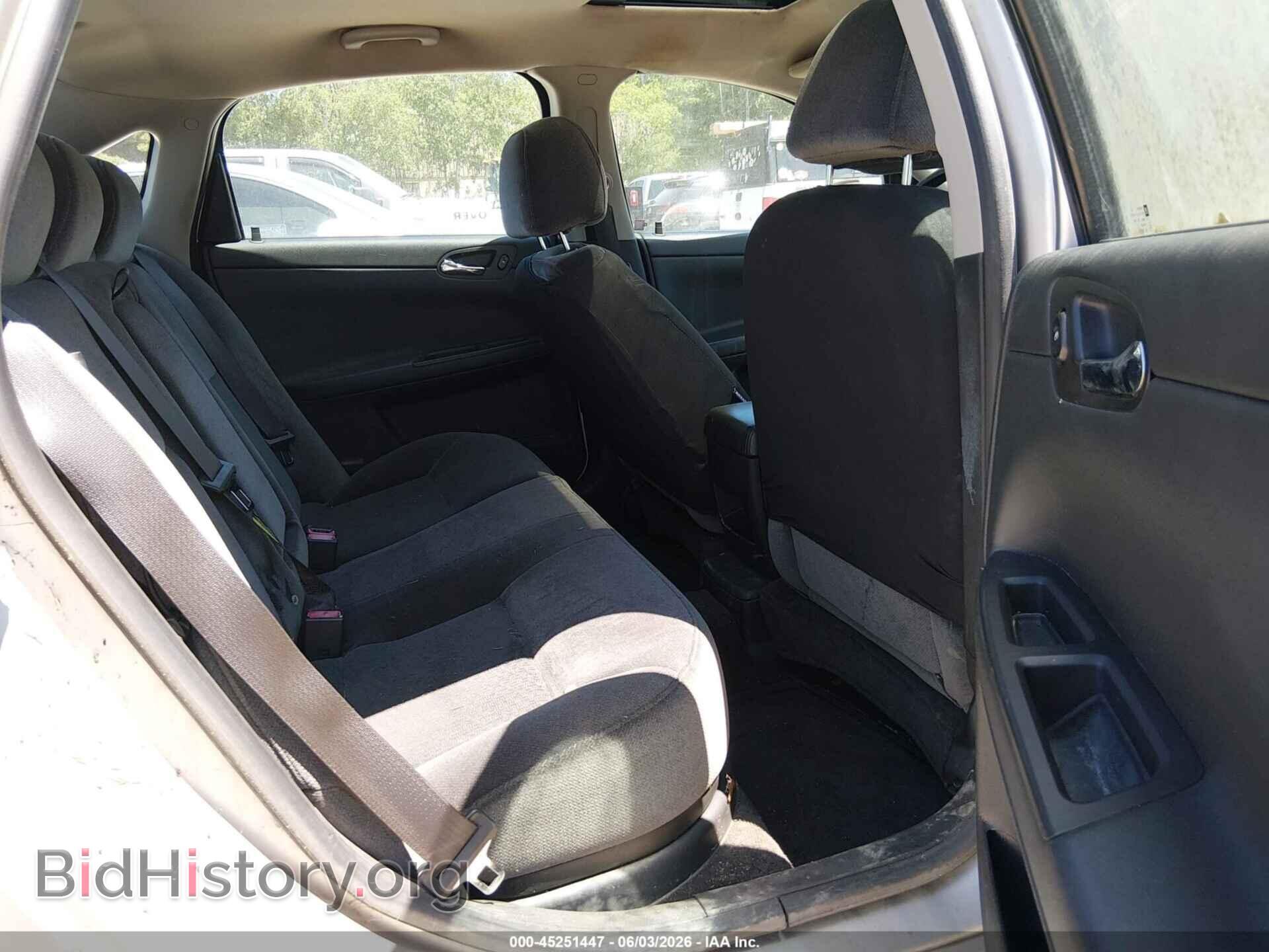 2006 CHEVROLET IMPALA - VIN: 2G1WD58C169360184 - Фото 8