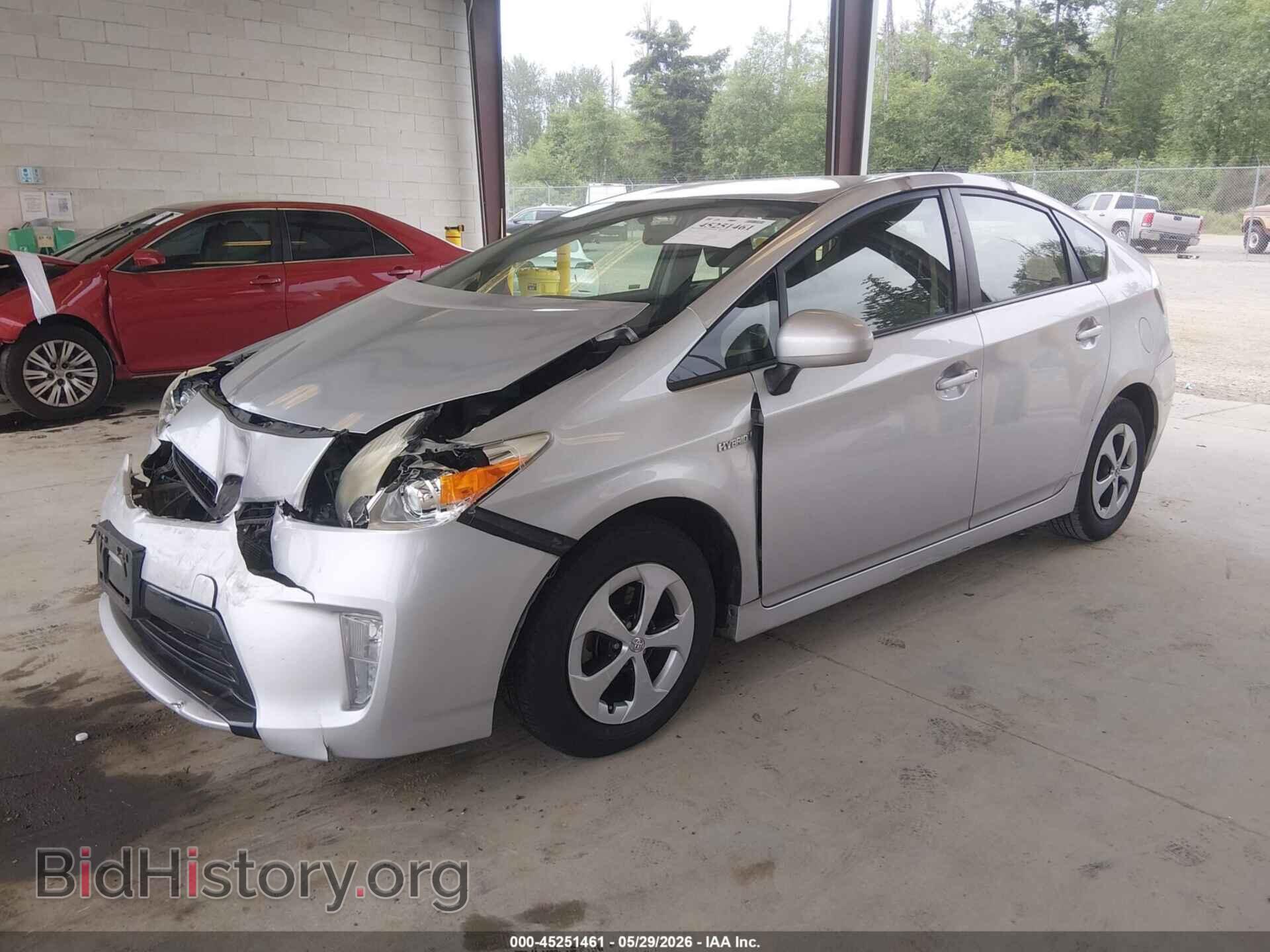 2012 TOYOTA PRIUS - VIN: JTDKN3DU2C5511077 - Фото 2