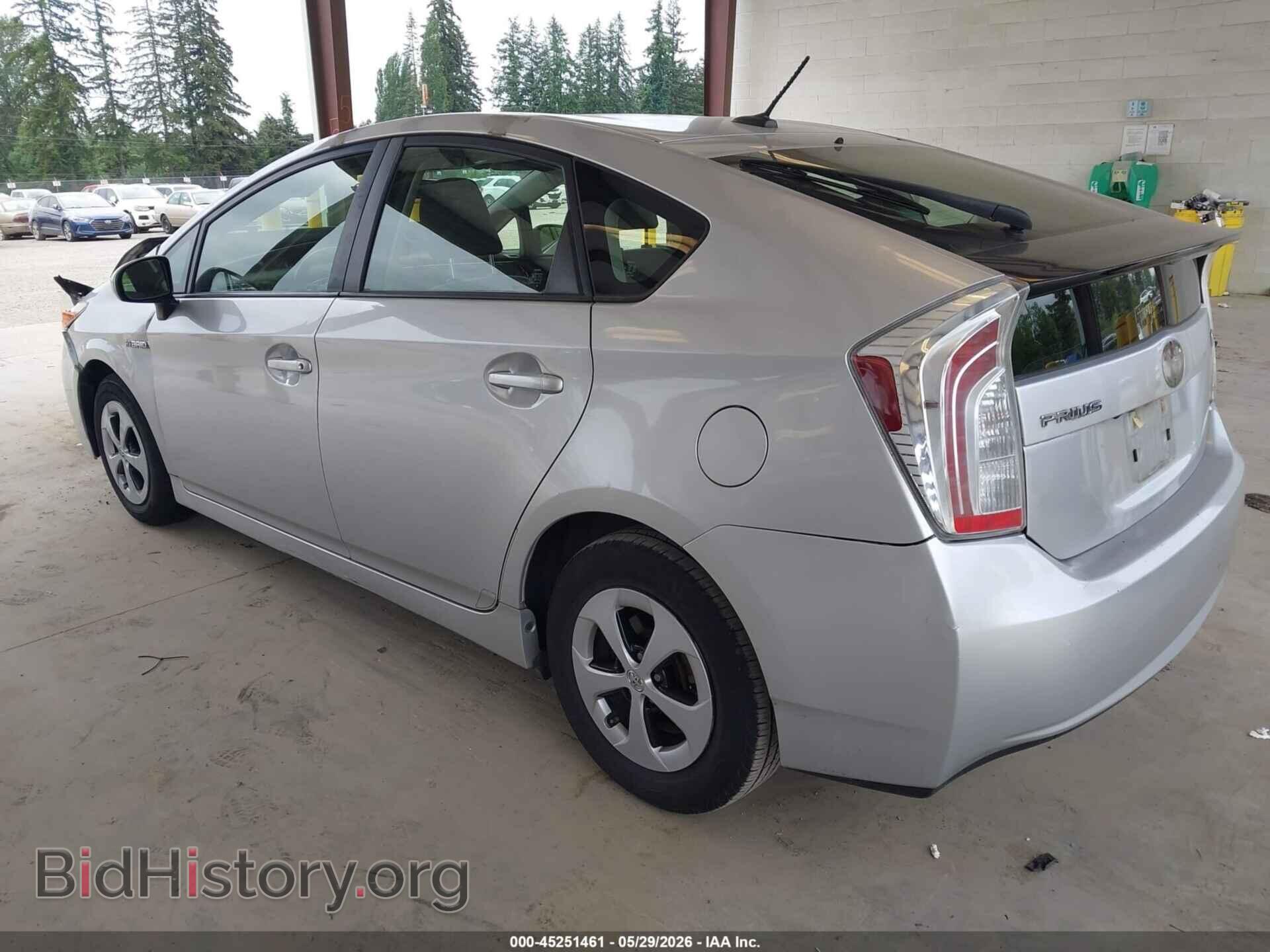 2012 TOYOTA PRIUS - VIN: JTDKN3DU2C5511077 - Фото 3