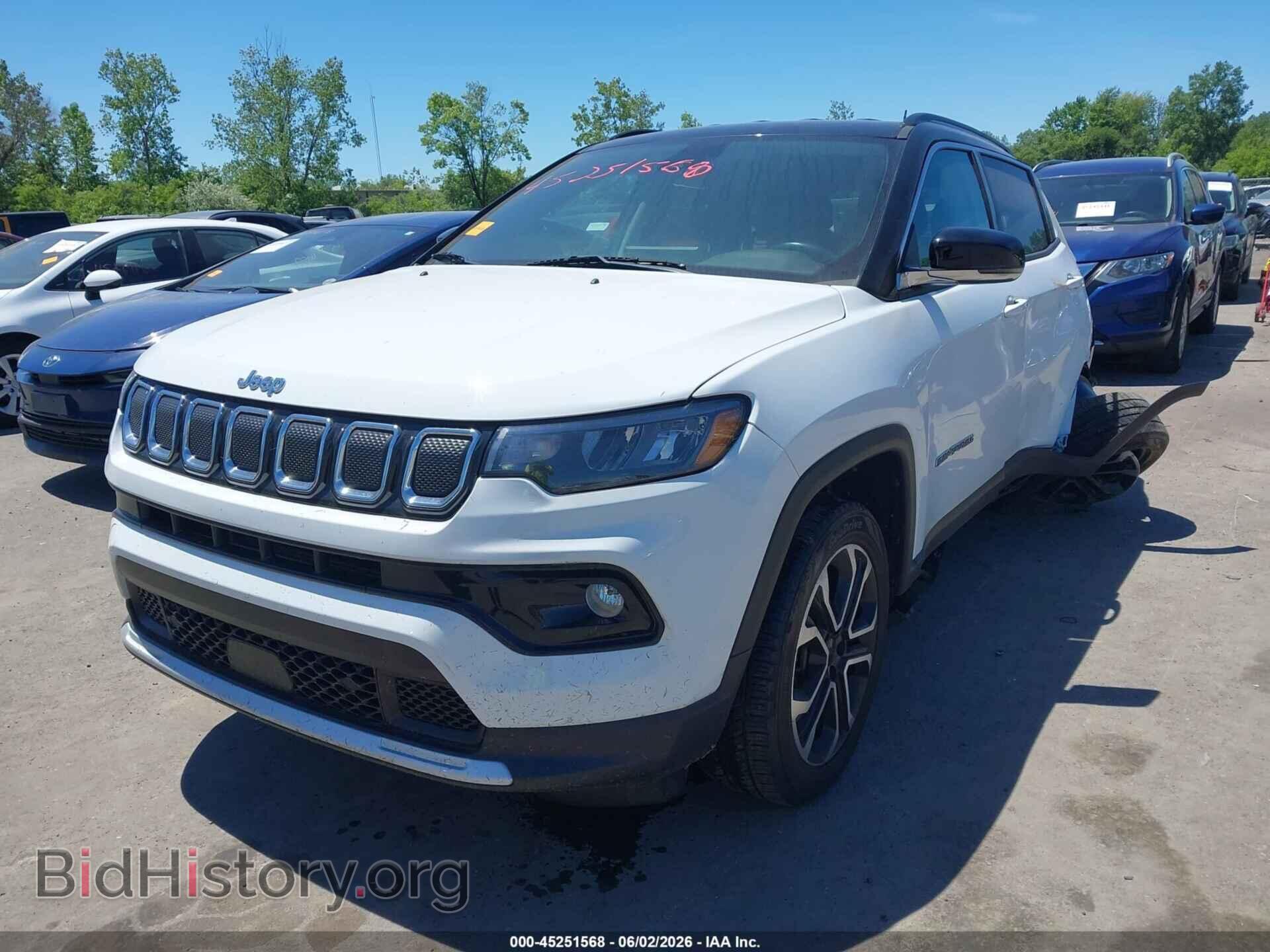 2022 JEEP COMPASS - VIN: 3C4NJDCBXNT136234 - Фото 2