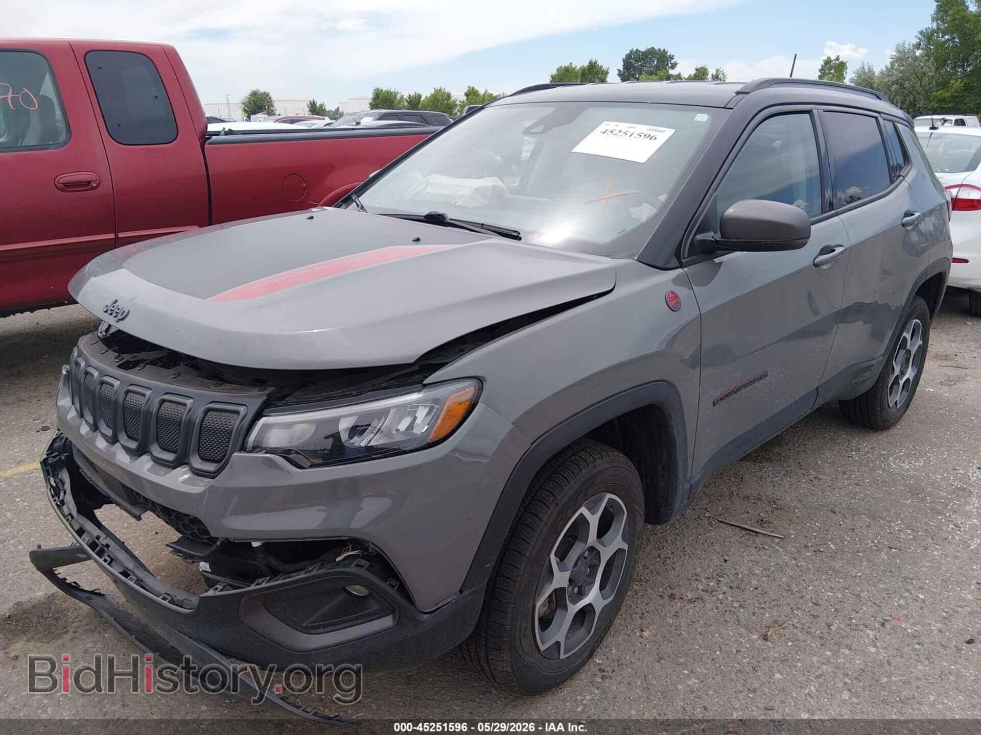 2022 JEEP COMPASS - VIN: 3C4NJDDB1NT101998 - Фото 2