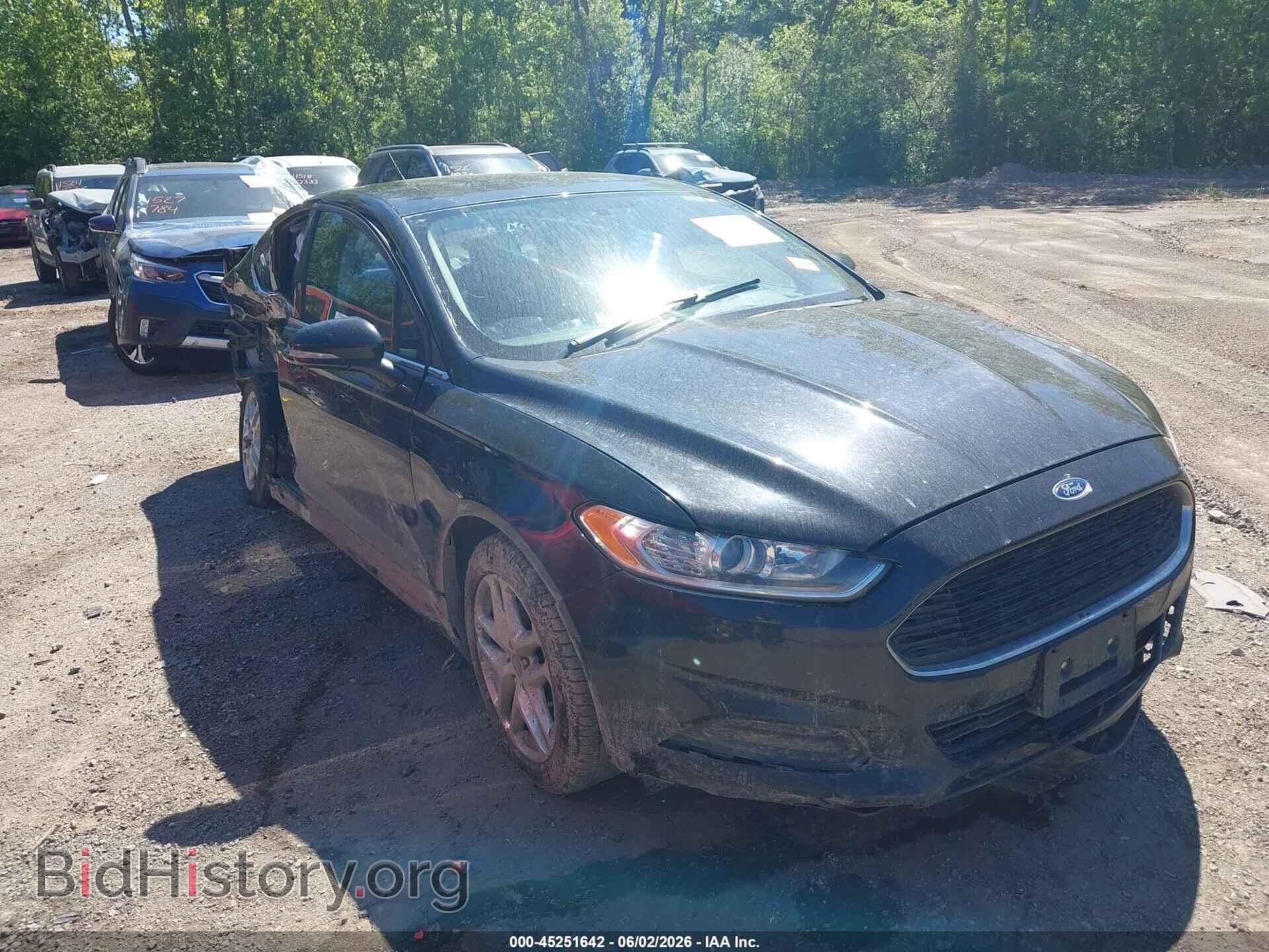 Photo 3FA6P0H73DR224818 - FORD FUSION 2013