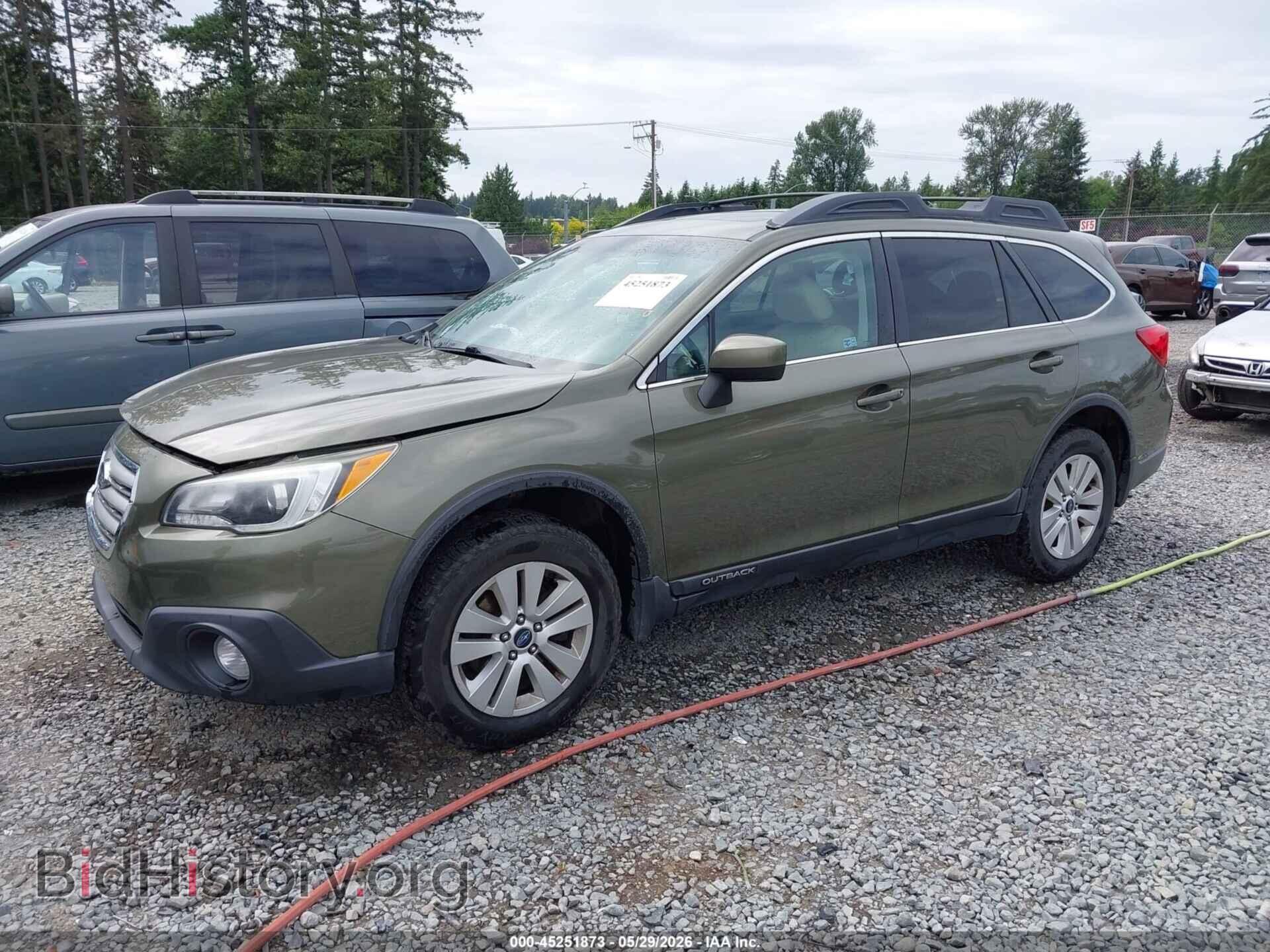 2015 SUBARU OUTBACK - VIN: 4S4BSADC8F3259724 - Фото 2