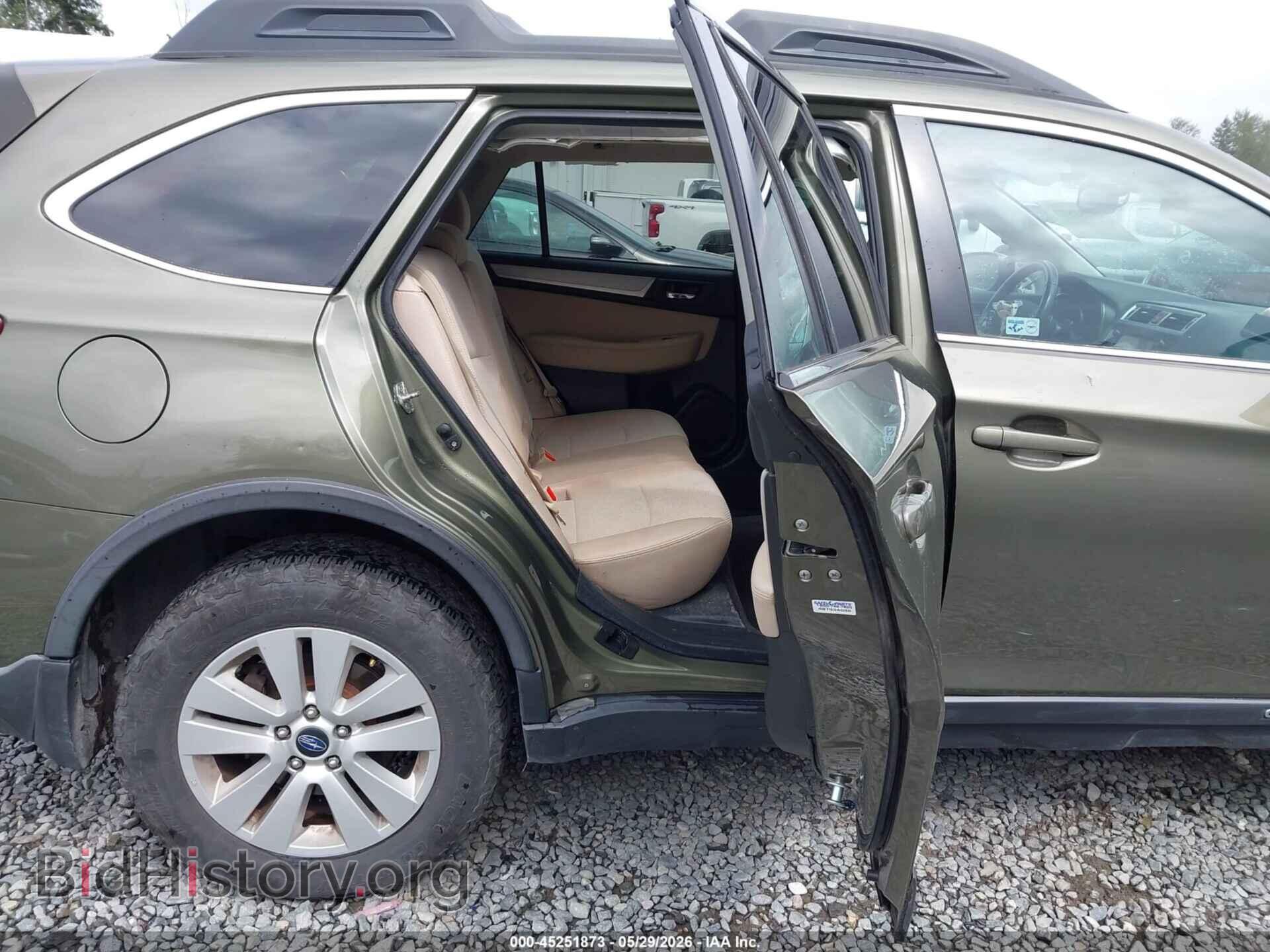 2015 SUBARU OUTBACK - VIN: 4S4BSADC8F3259724 - Фото 8