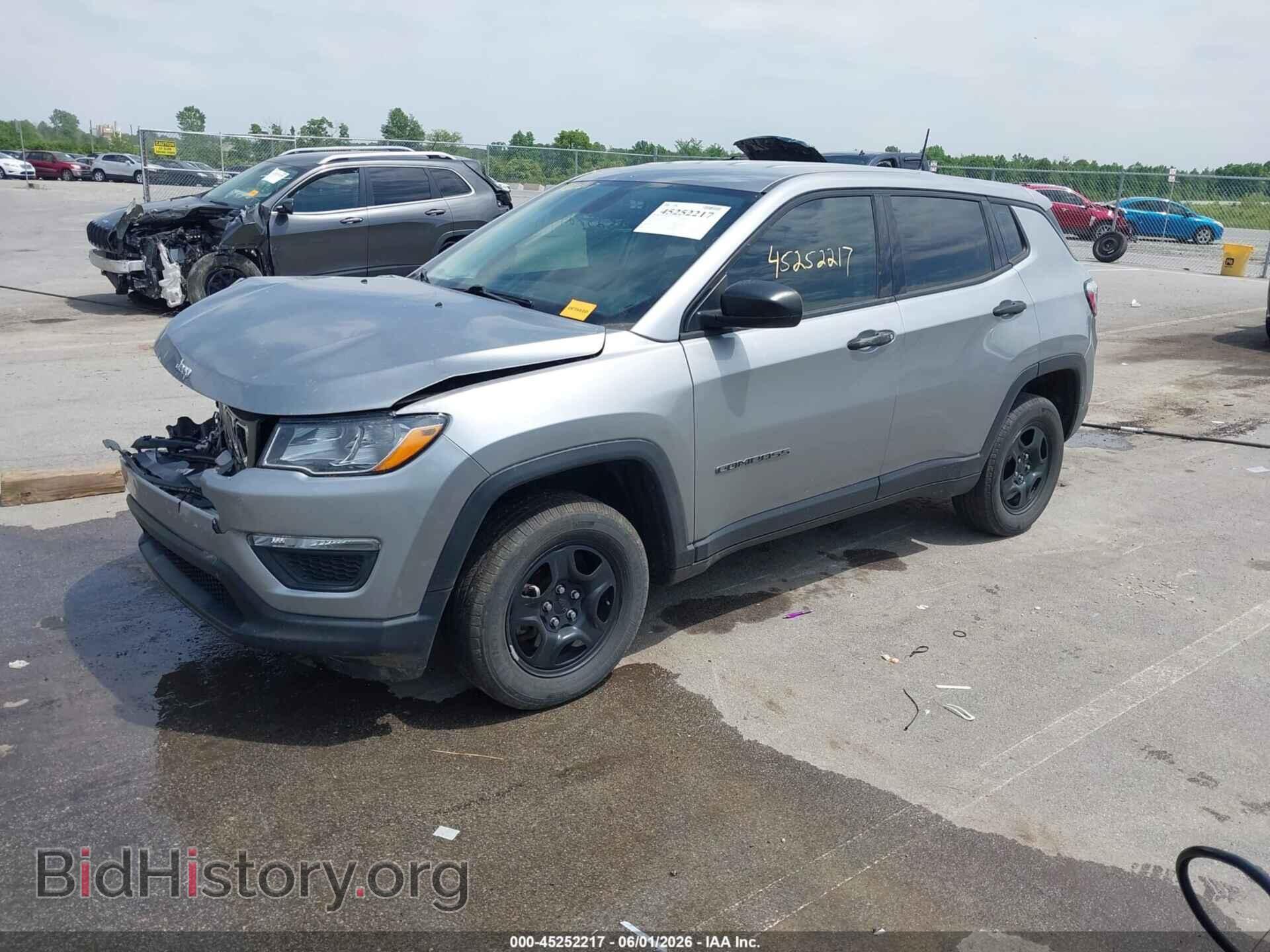 2019 JEEP COMPASS - VIN: 3C4NJDAB9KT837331 - Фото 2