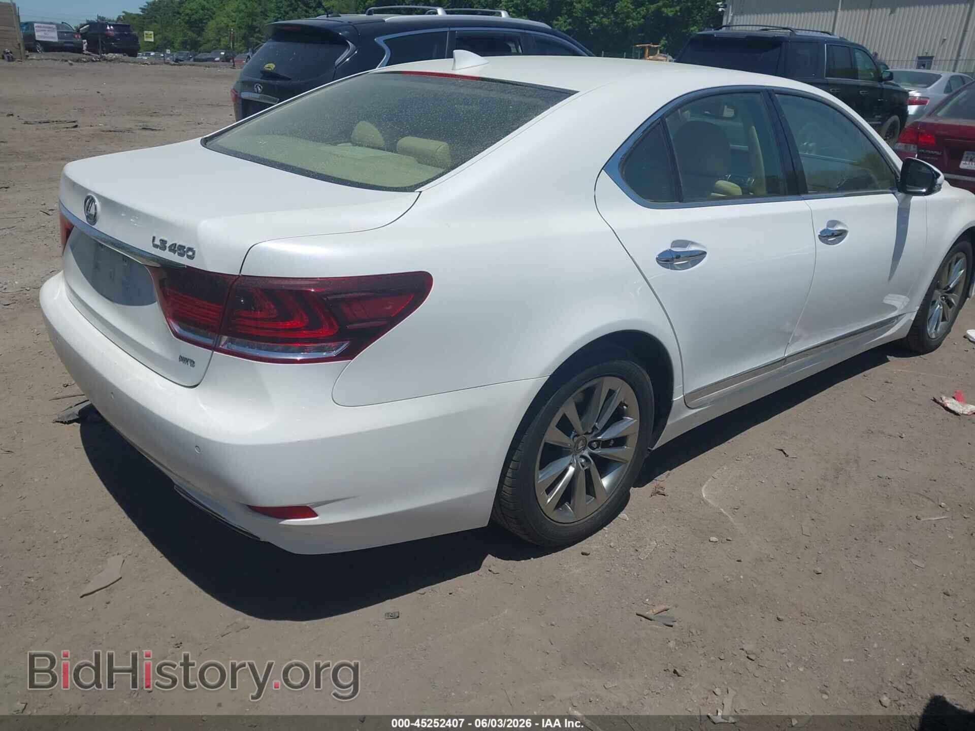 2015 LEXUS LS 460 - VIN: JTHCL5EF9F5024810 - Фото 4