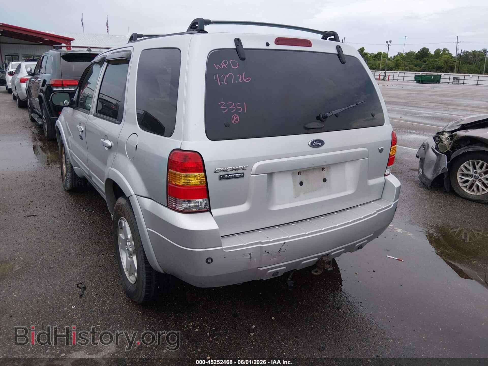2006 FORD ESCAPE - VIN: 1FMCU04136KC73351 - Фото 3