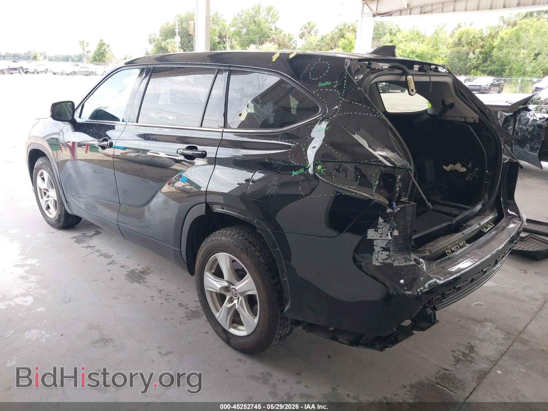 2021 TOYOTA HIGHLANDER - VIN: 5TDCZRAH6MS516328 - Фото 3