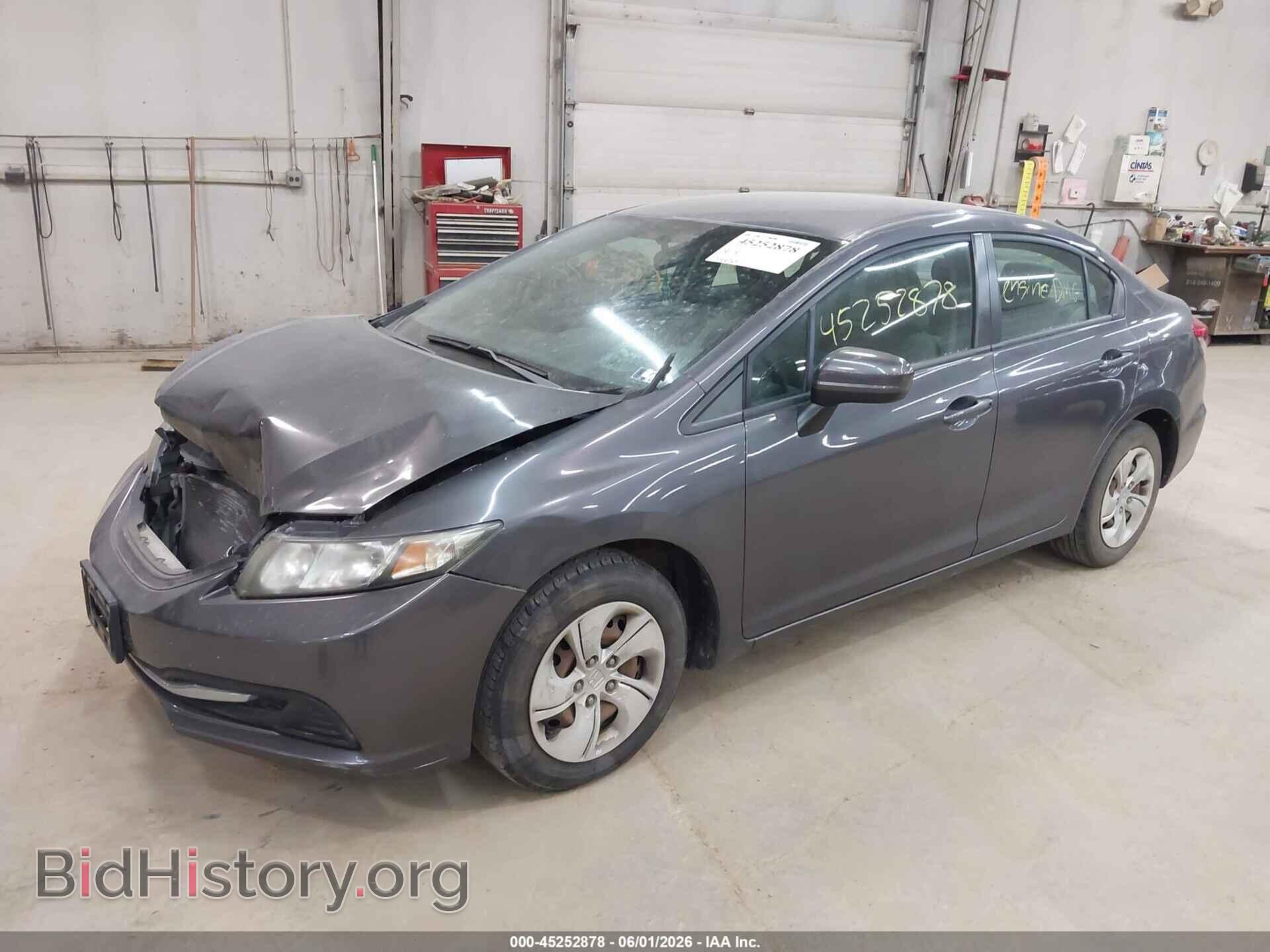 2014 HONDA CIVIC - VIN: 19XFB2F53EE204129 - Фото 2