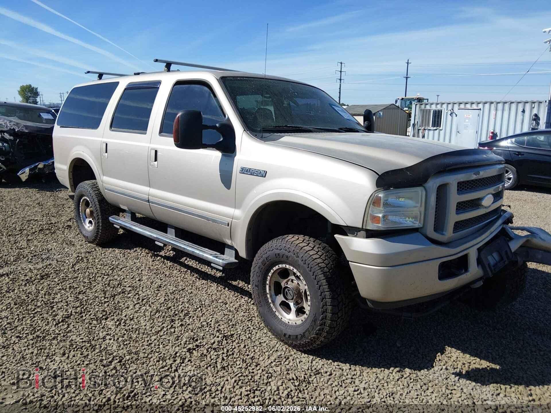 Photo 1FMNU43S25ED25754 - FORD EXCURSION 2005