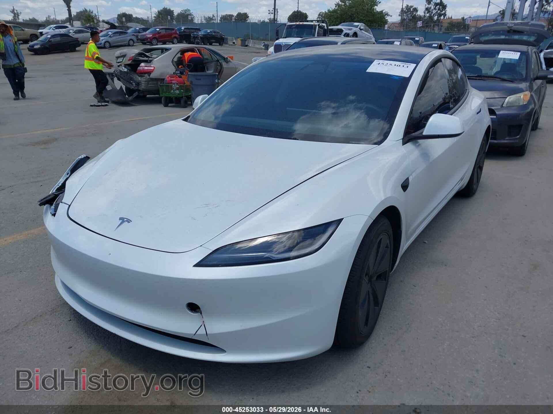 2024 TESLA MODEL 3 - VIN: 5YJ3E1EB4RF739806 - Фото 2