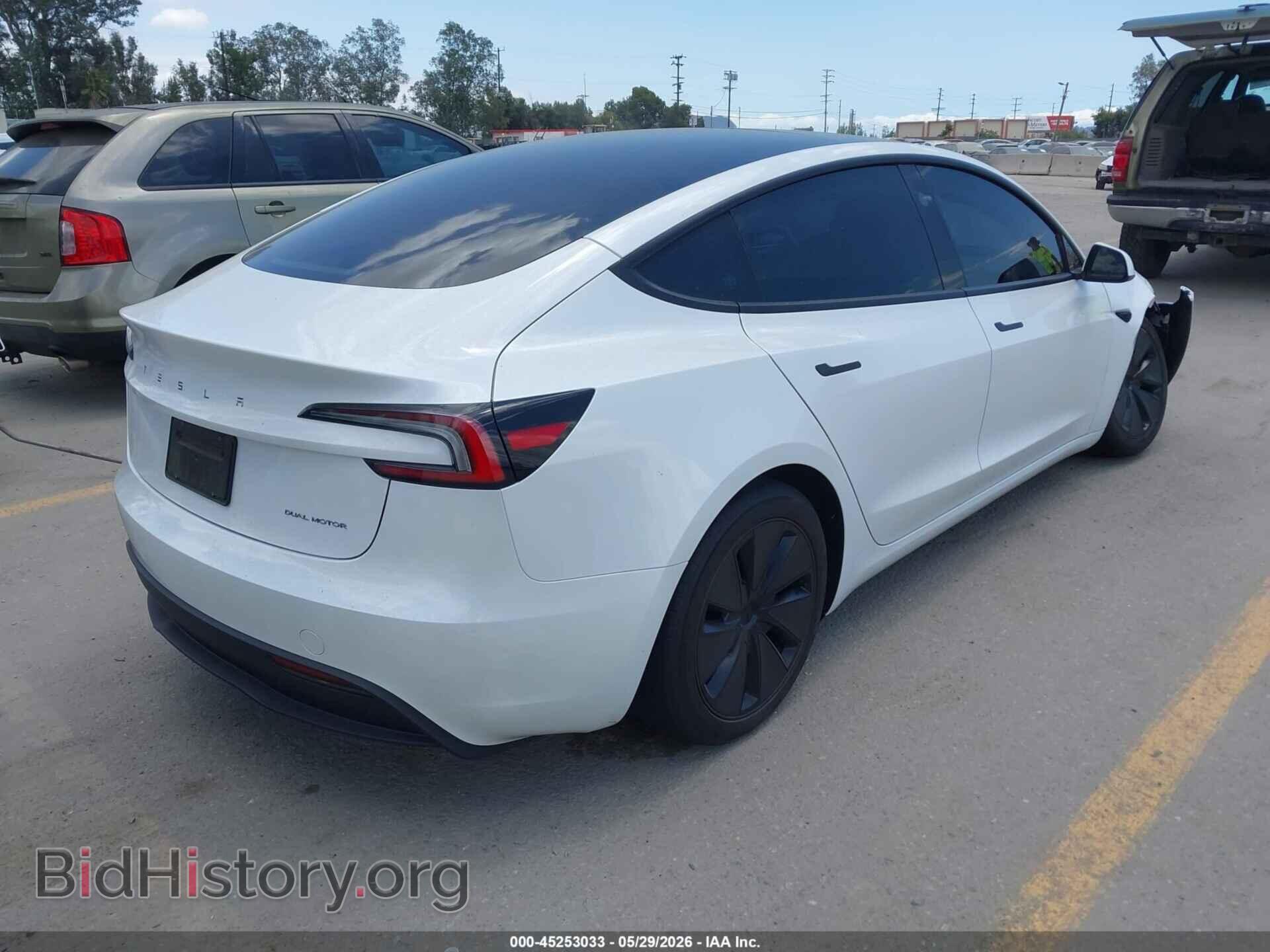 2024 TESLA MODEL 3 - VIN: 5YJ3E1EB4RF739806 - Фото 4