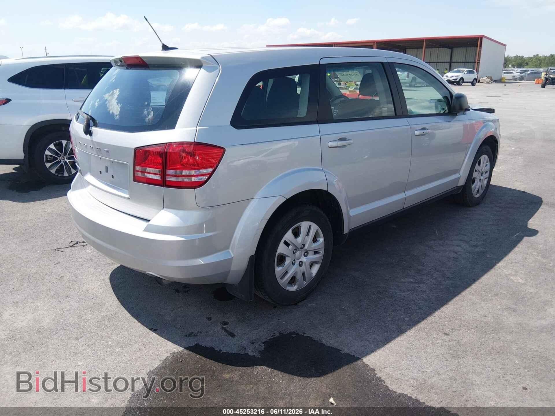 2014 DODGE JOURNEY - VIN: 3C4PDCAB0ET153055 - Фото 4