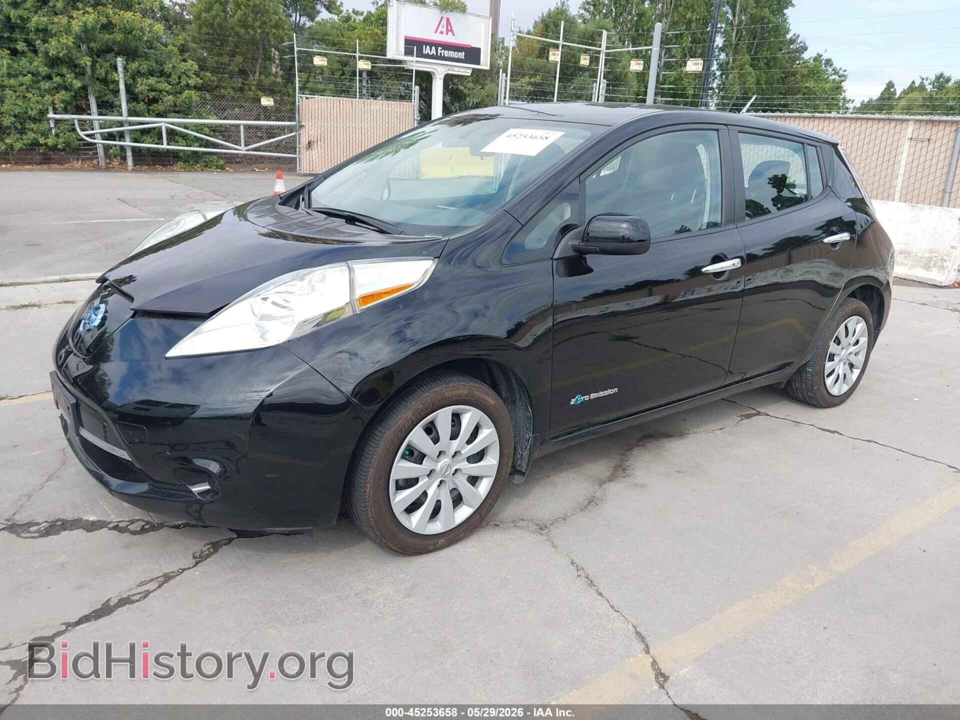 2017 NISSAN LEAF - VIN: 1N4BZ0CP8HC304295 - Фото 2