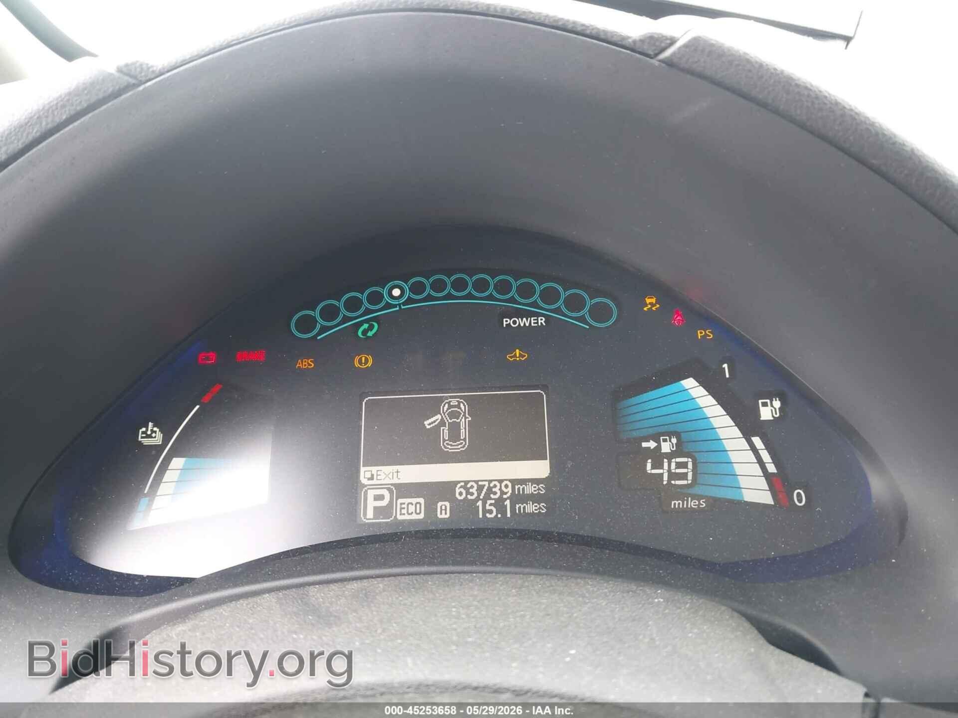 2017 NISSAN LEAF - VIN: 1N4BZ0CP8HC304295 - Фото 7