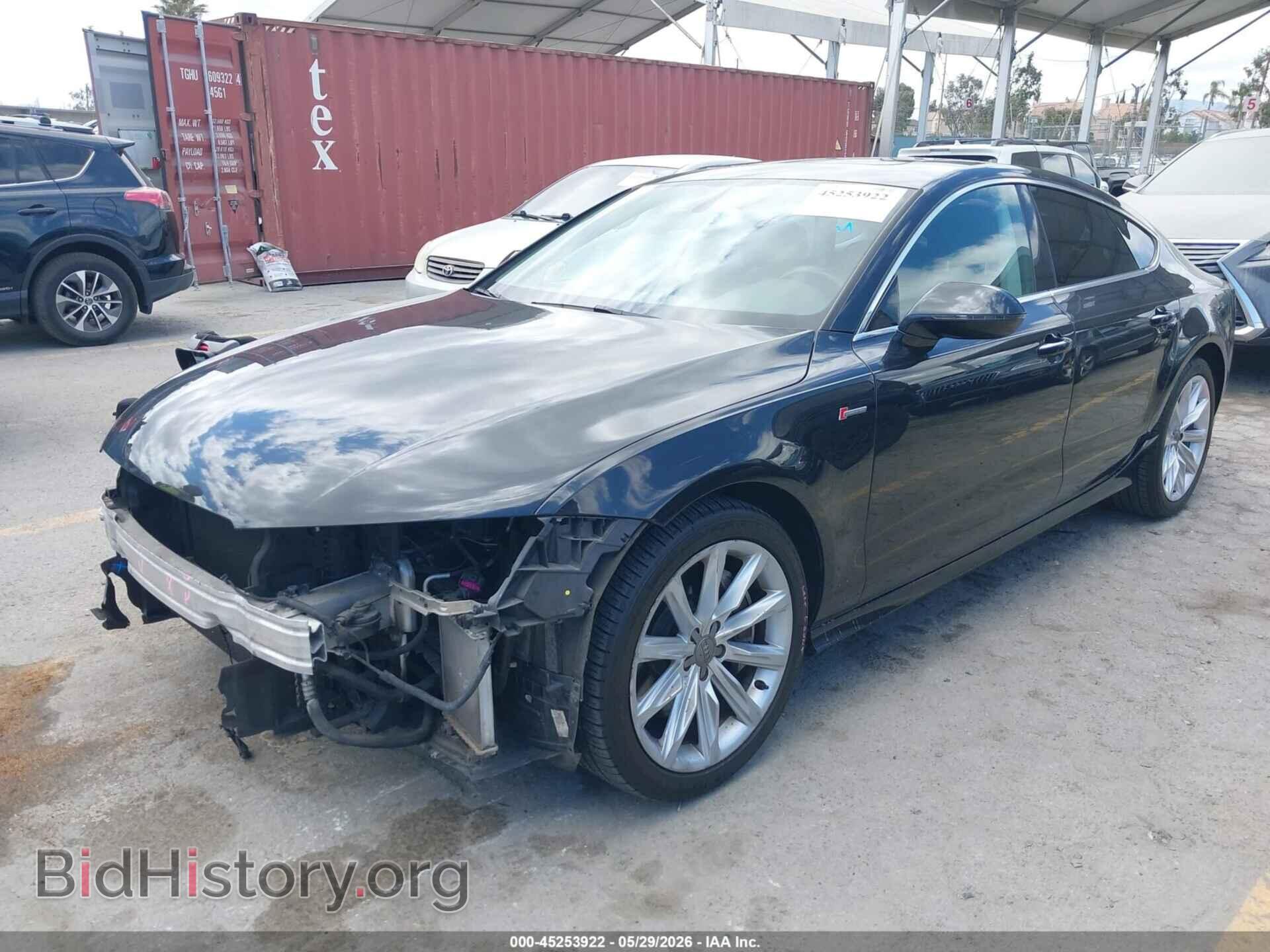 2012 AUDI A7 - VIN: WAUSGAFC7CN002196 - Фото 2