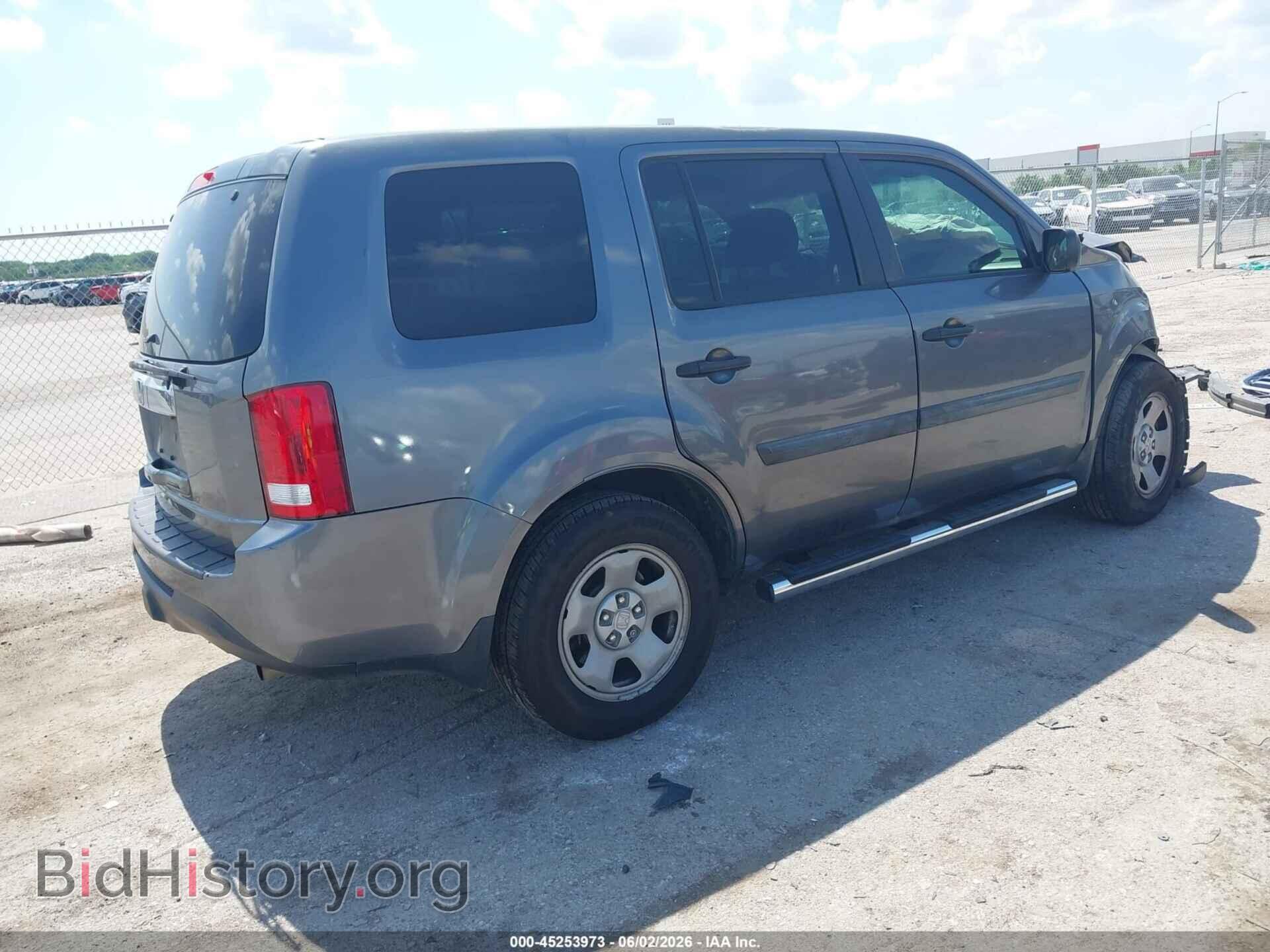 2013 HONDA PILOT - VIN: 5FNYF3H22DB036434 - Photo 4
