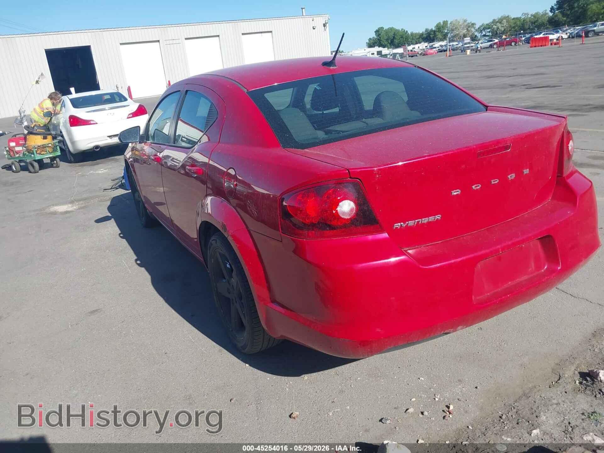 2013 DODGE AVENGER - VIN: 1C3CDZAB3DN516954 - Фото 3