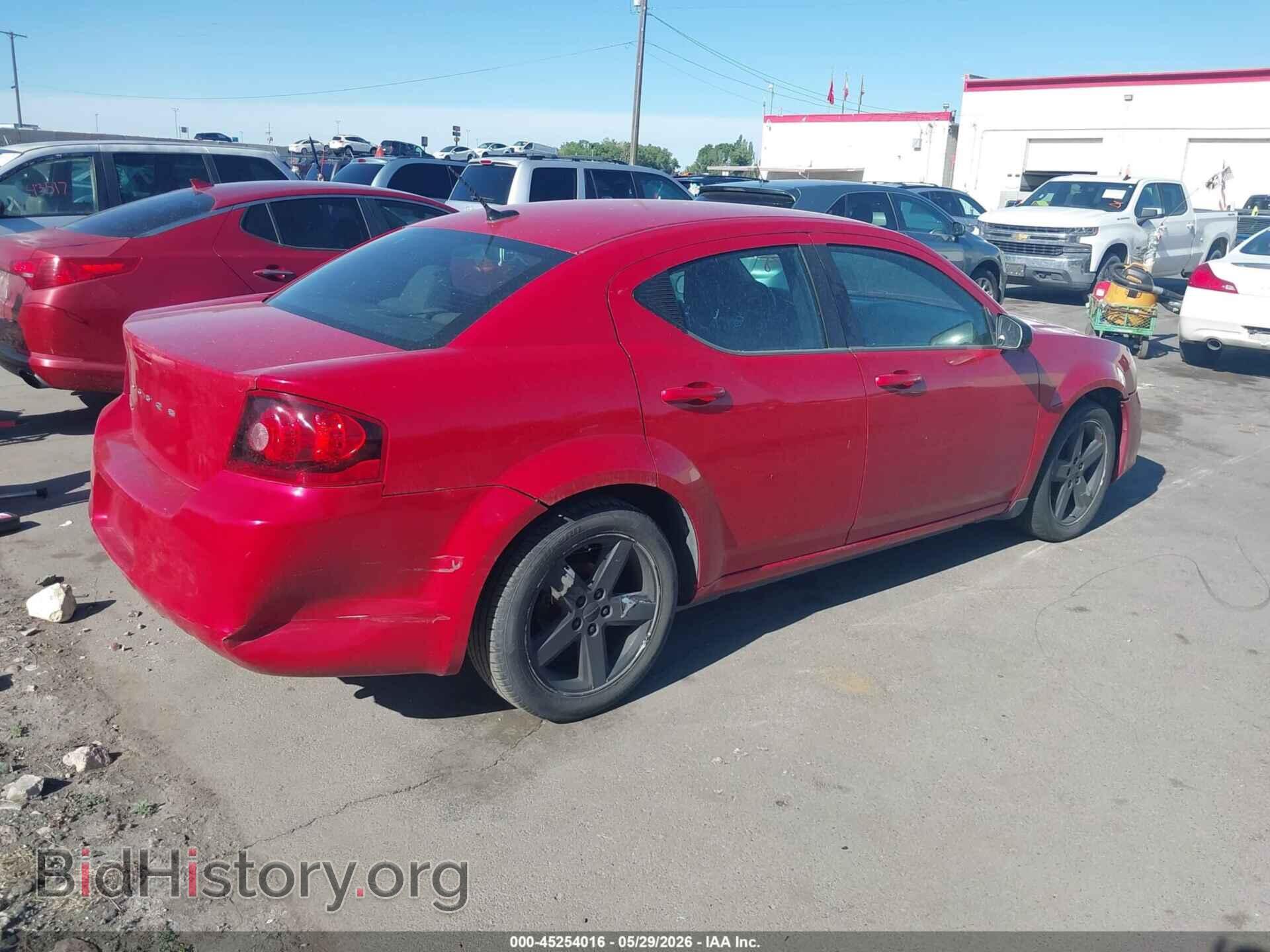 2013 DODGE AVENGER - VIN: 1C3CDZAB3DN516954 - Фото 4