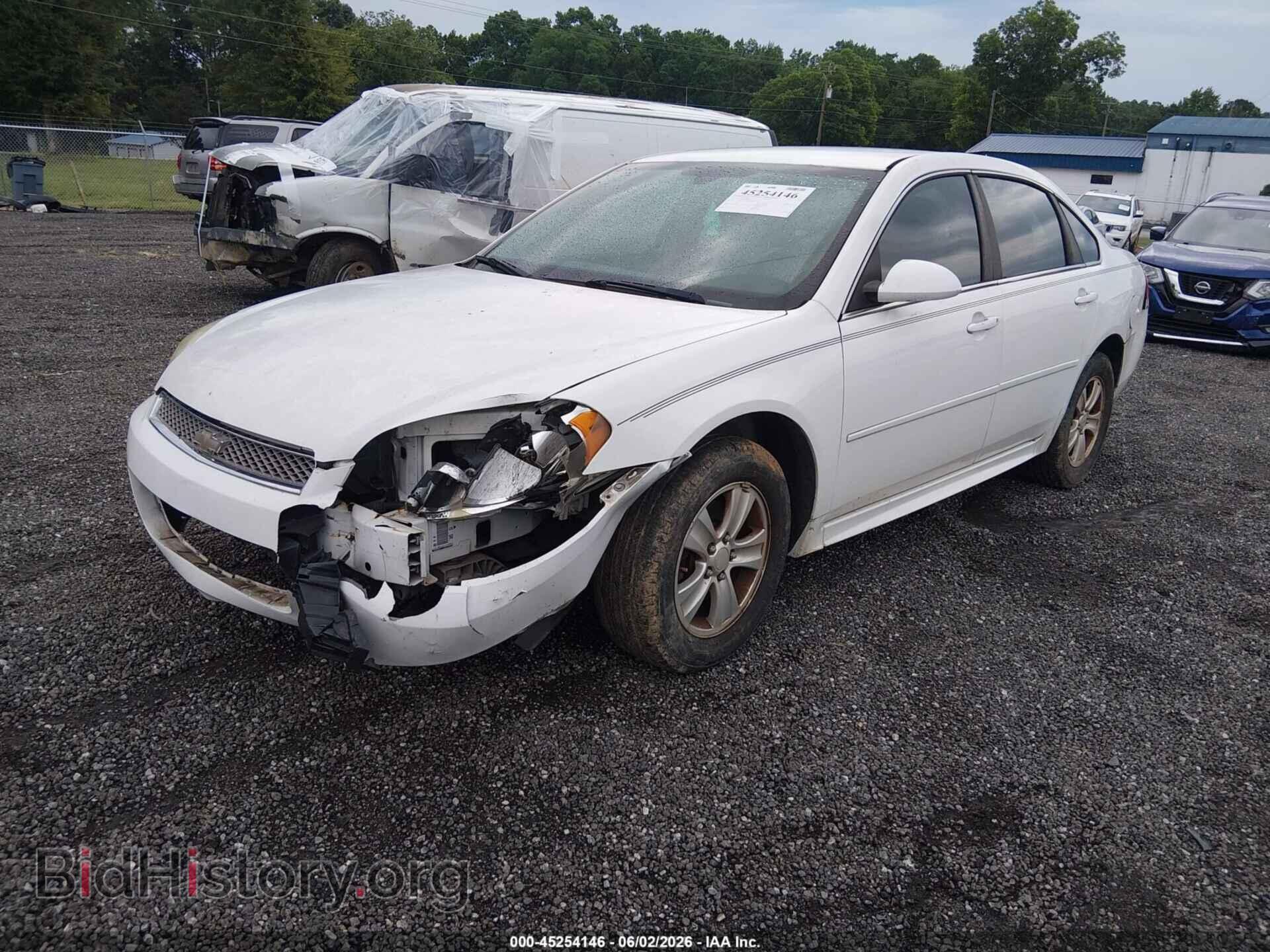 2012 CHEVROLET IMPALA - VIN: 2G1WF5E3XC1215203 - Фото 2