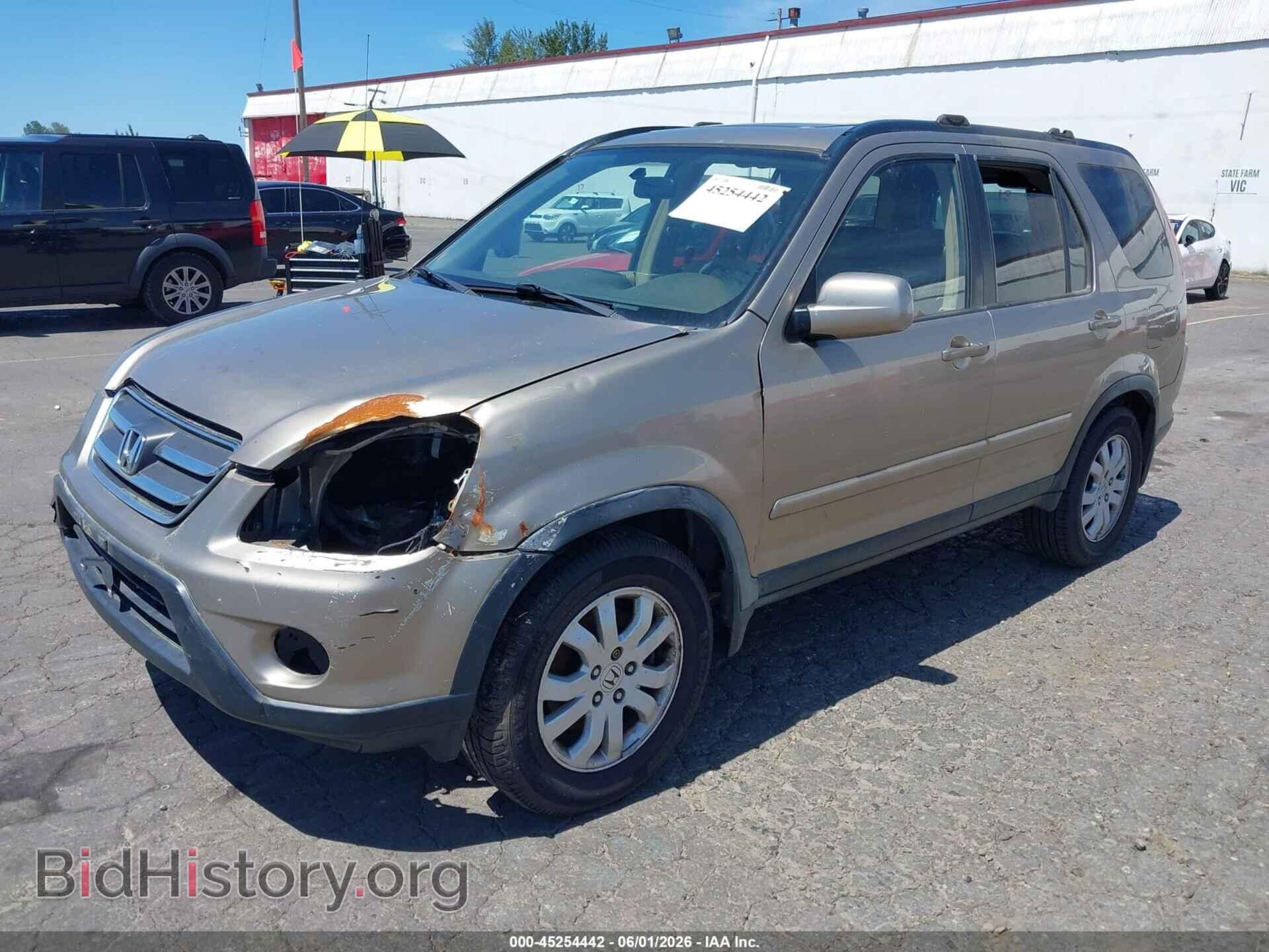 2005 HONDA CR-V - VIN: JHLRD78965C035982 - Фото 2