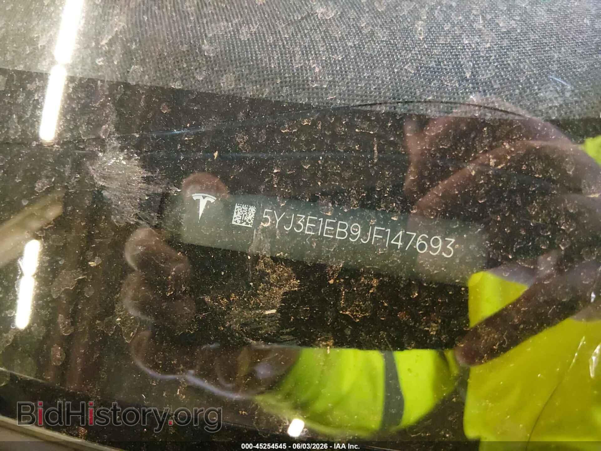 2018 TESLA MODEL 3 - VIN: 5YJ3E1EB9JF147693 - Photo 9